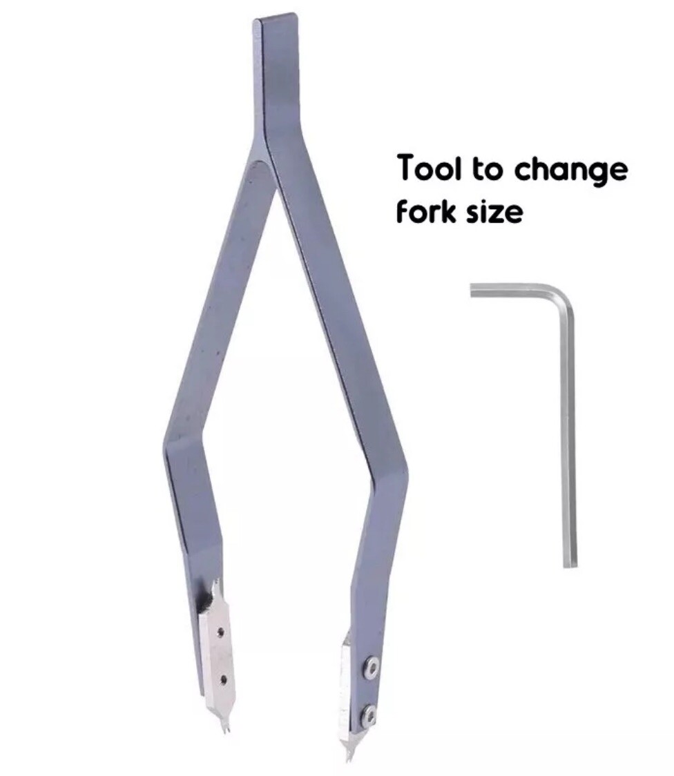 Spring bar Plier tweezers 7825 for wristwatches Rolex Breitling Omega Panerai