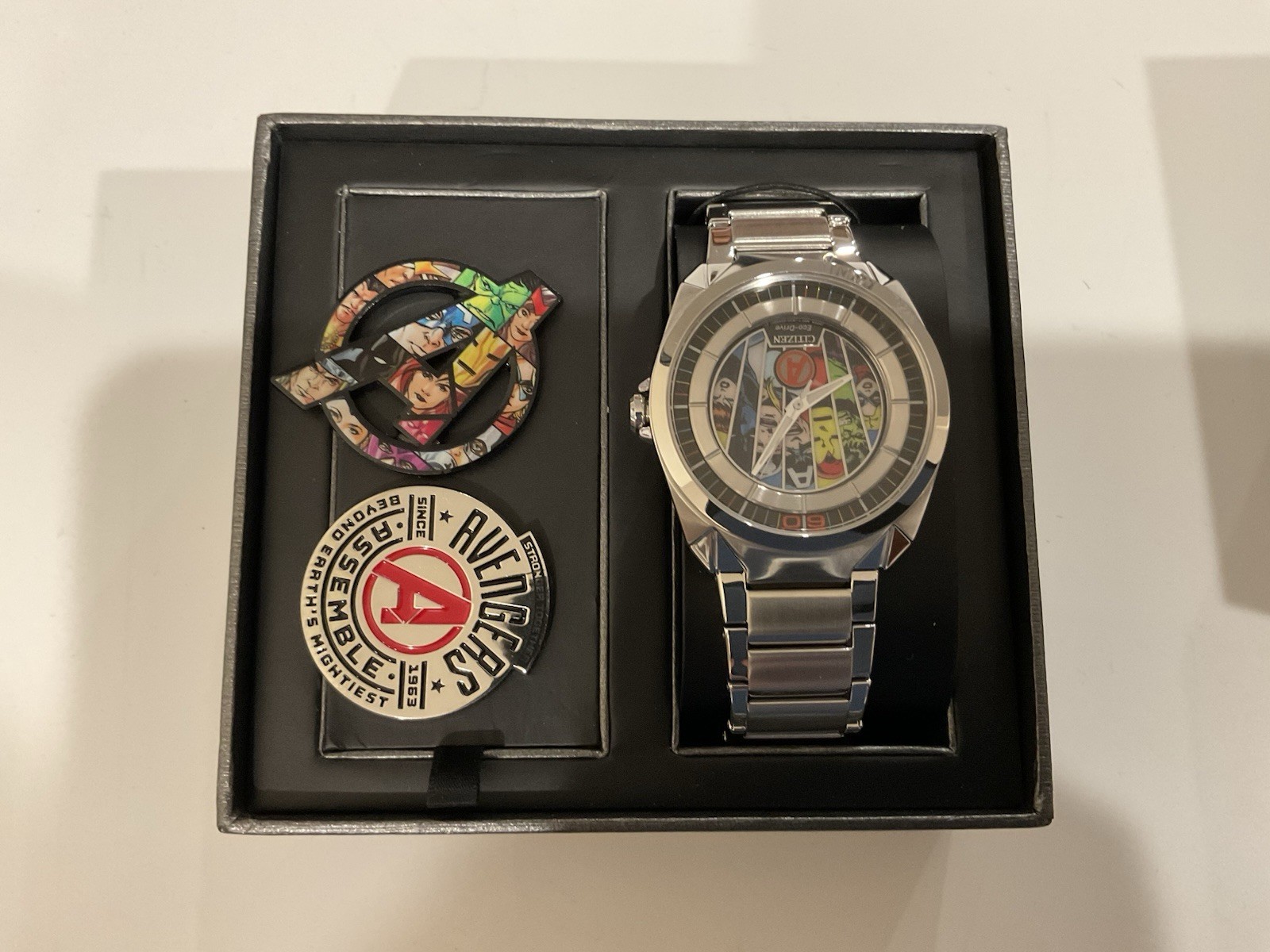 Marvel Avengers 60th Limited Edition Citizen Watch Collectors Box Set-2023 NIB