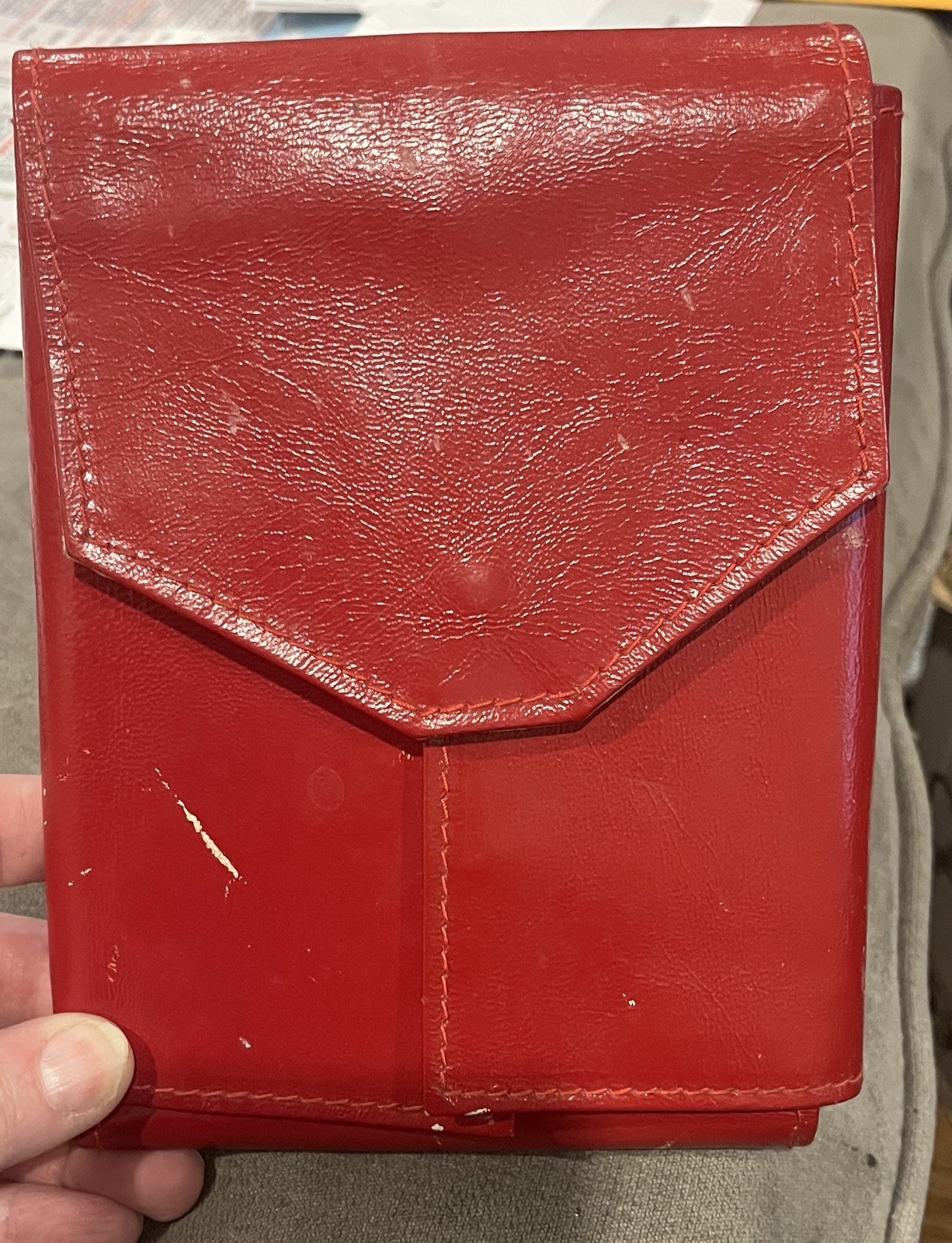 Cartier Red Single Watch Presentation Box, Holds 1-3 Watches