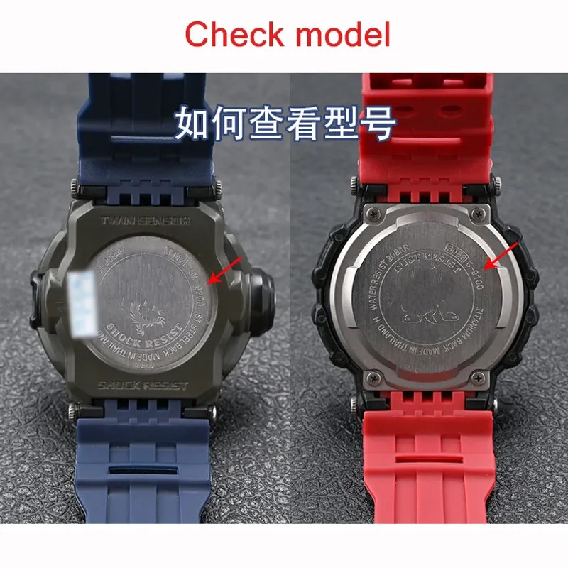 Resin Watch Strap for Casio G-shock G-9200/9100 GW-9200/9101/9102/9110/9125