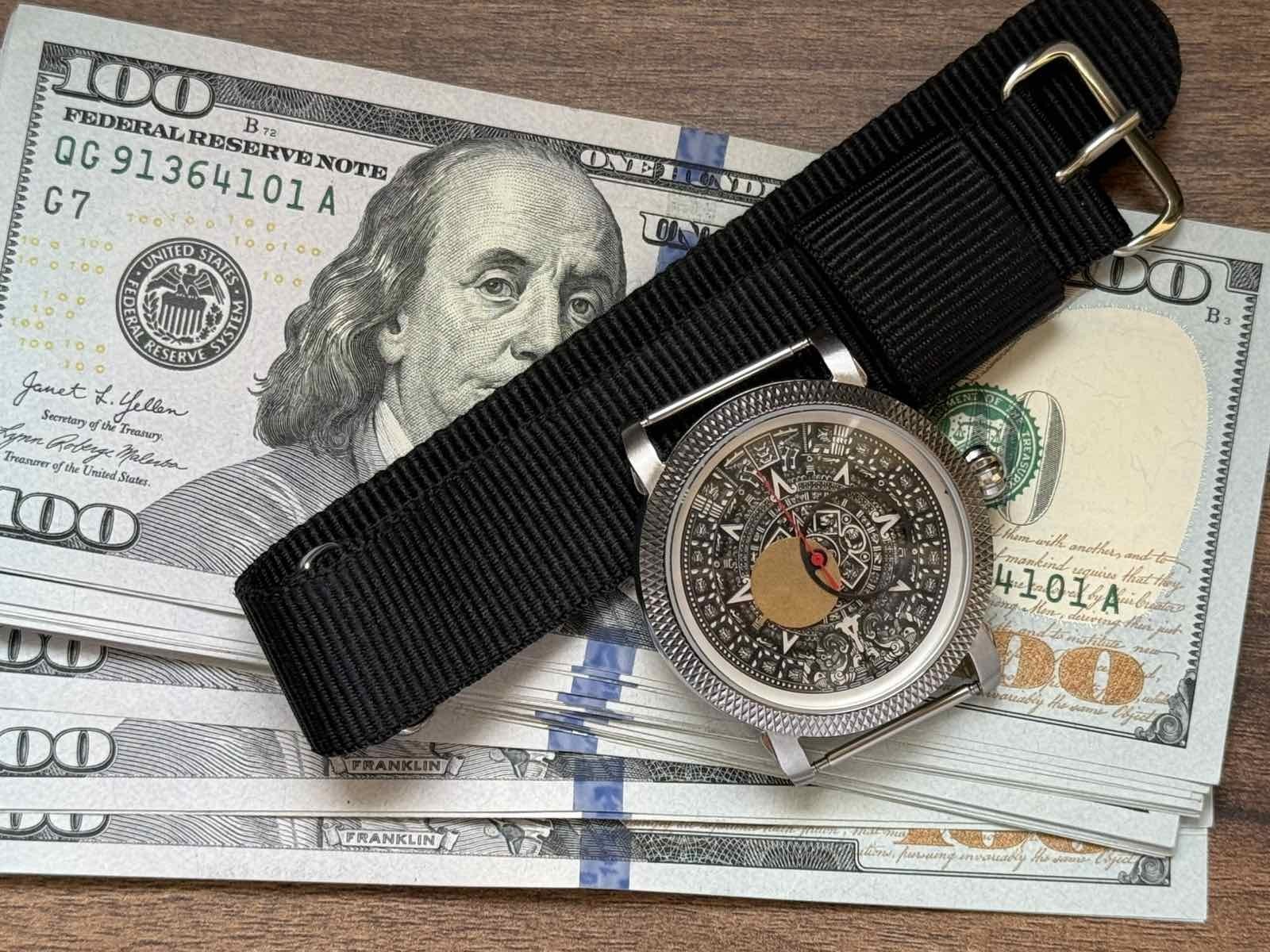 Watch Automatic Buran Black Horoscope Raketa USSR Wrist Pilot Vintage Soviet Men