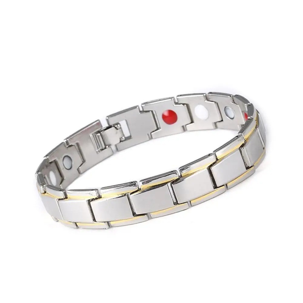Men’s Bracelet Magnetic Therapy Arthritis Pain Relief Pure Solid Copper Bangle