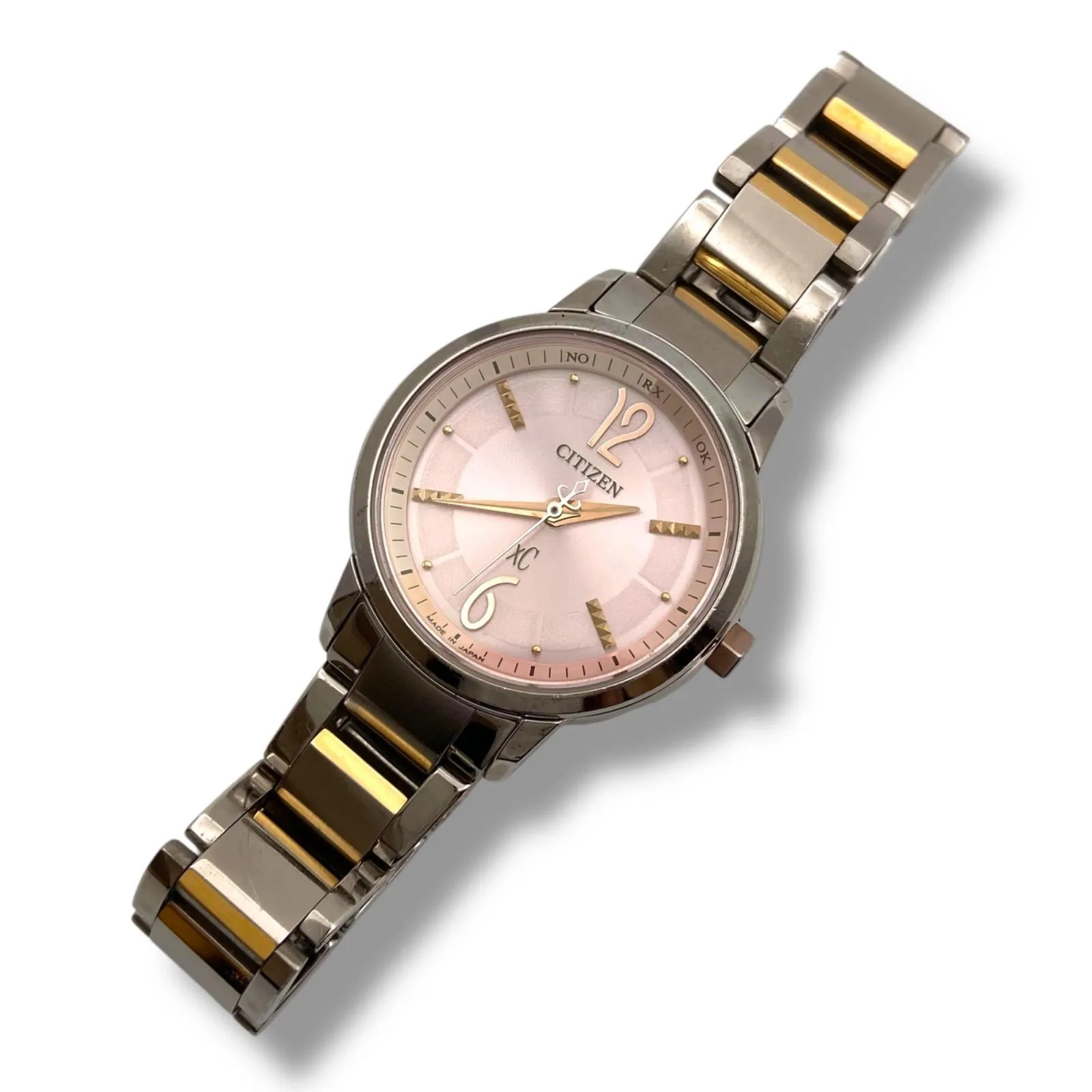 Working Citizen xC Eco-Drive H030-T016031 Radio-Controlled Solar Watch, Pink Dia