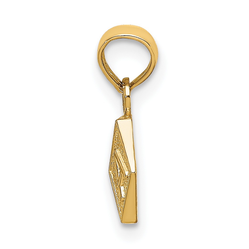 14k Baby Block Charm K4765