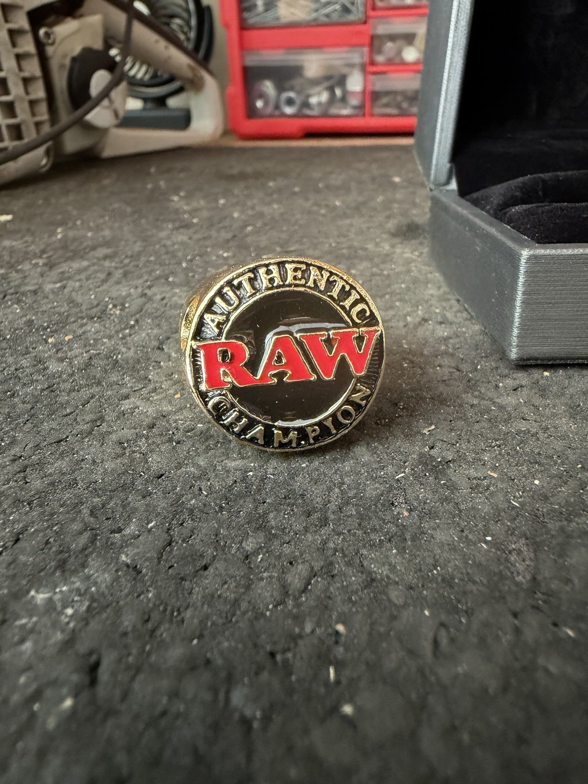 RAW Championship Ring — Size 10 — Brand New in Box — Authentic