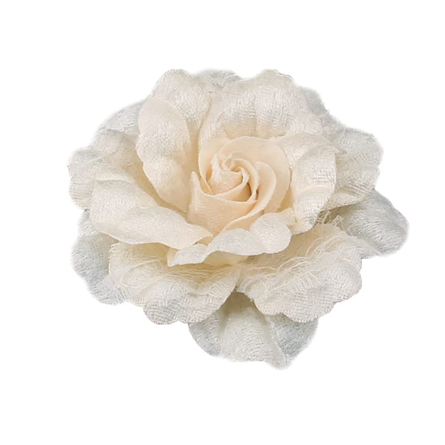 Velvet Camellia Flower Brooches Lapel Pins Lace Flowers Brooch Classic for We…