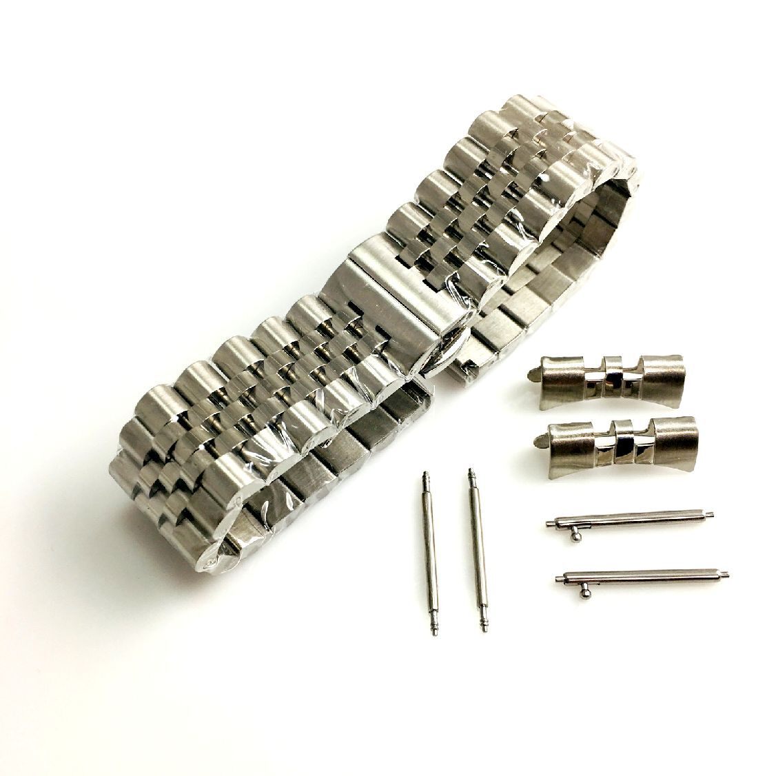 Jubilee Style Metal Replacement Watch Band 13mm 15mm 17mm 19mm 21mm 23mm #7031