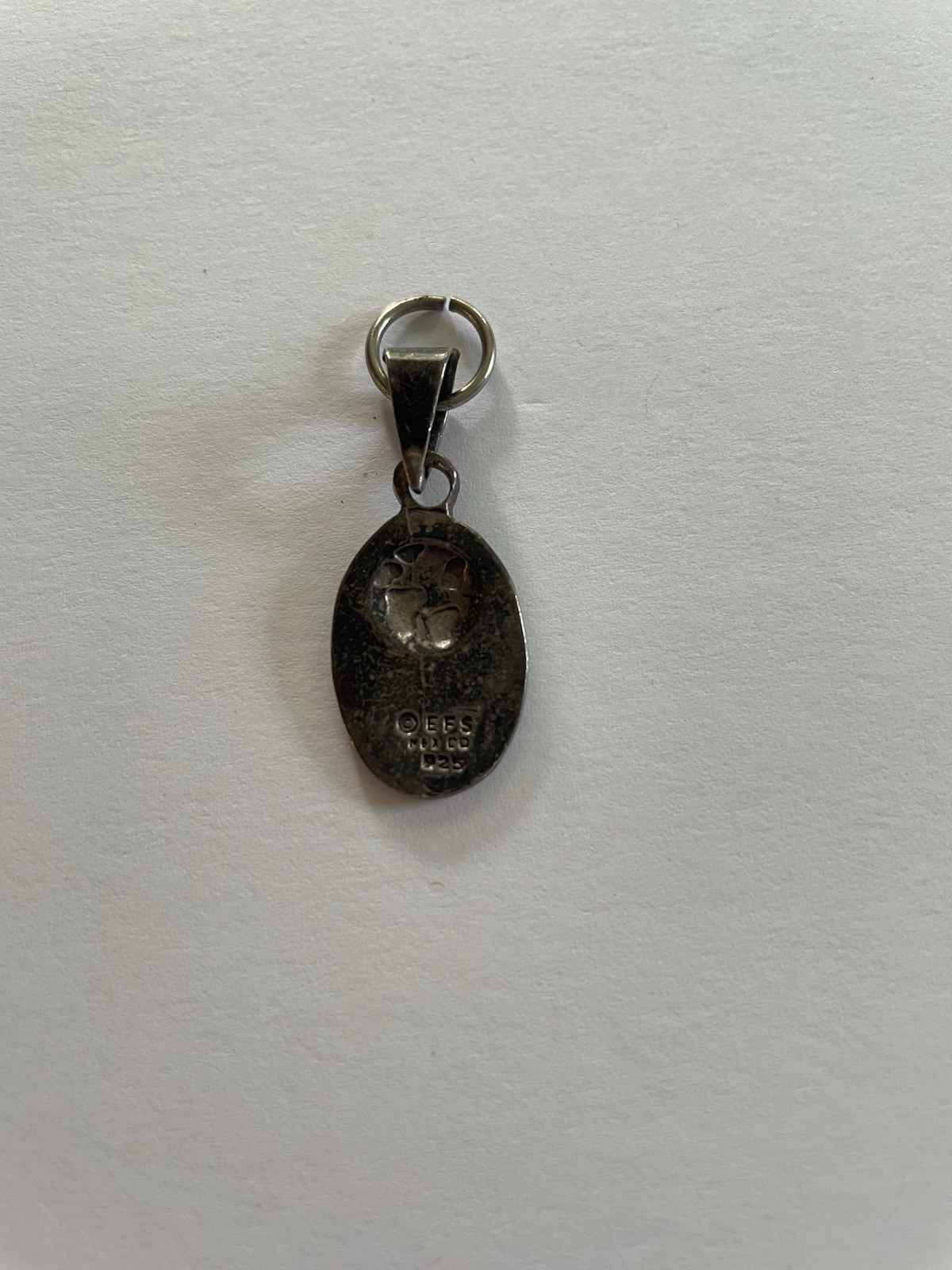 “Save the Children” Earth Pendant Charm Sterling Silver 925