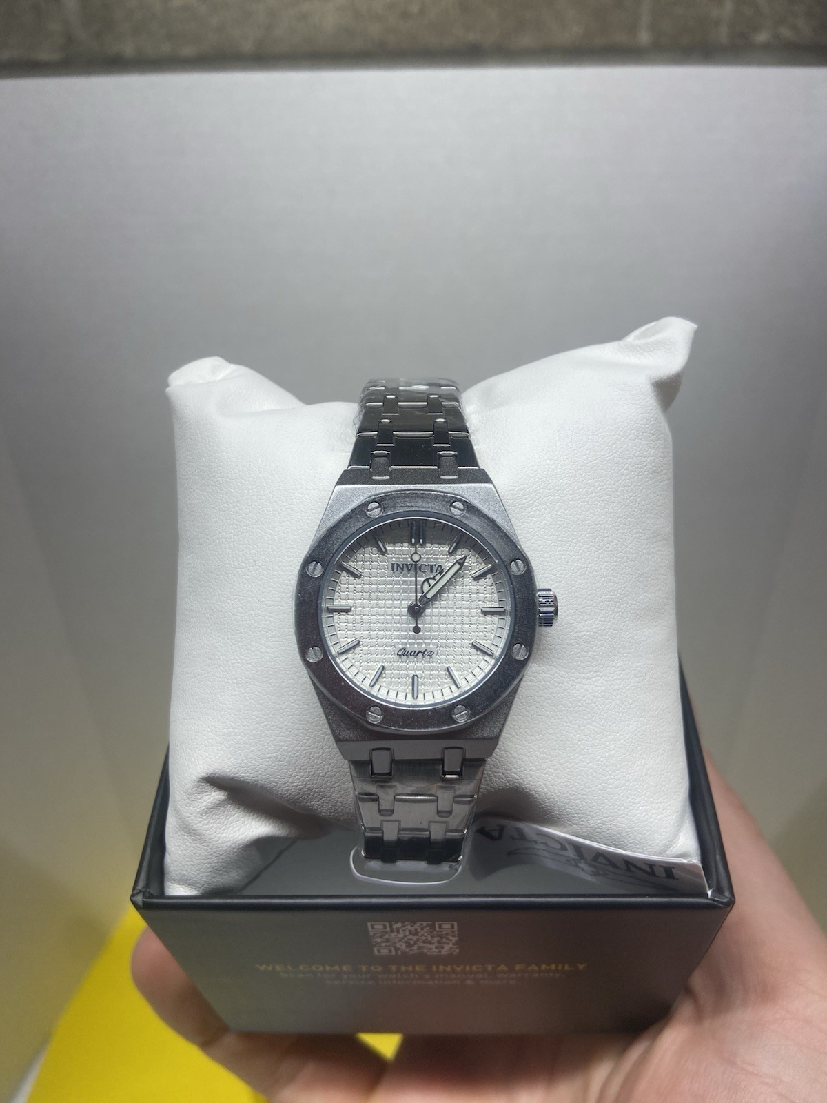 Invicta Celestial Women’s Quartz Watch 30mm Silver Dial Steel Bracelet 30m