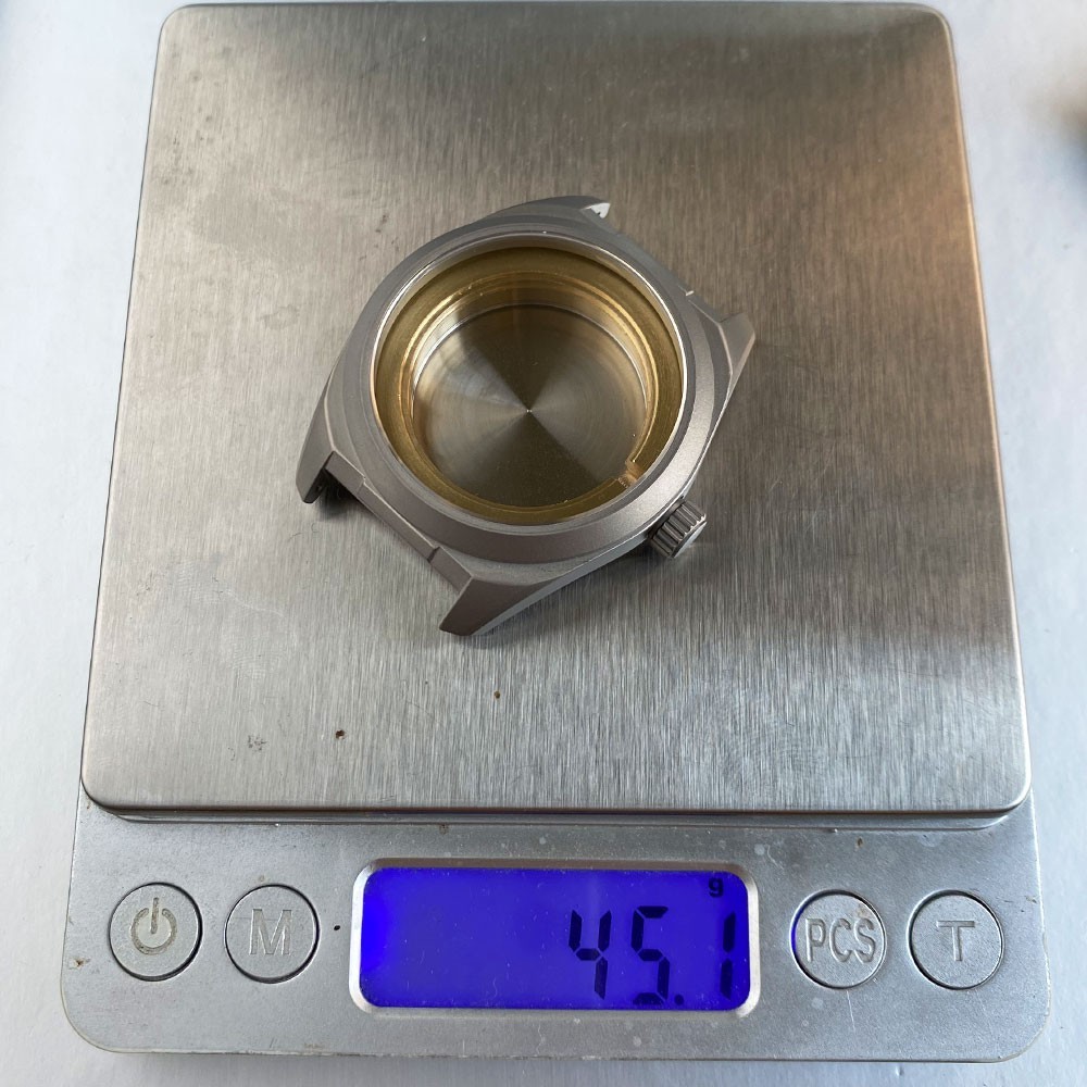20ATM Retro 40mm Titanium Watch Case Sapphire Glass Fit NH35 ETA2824 Miyota 8215