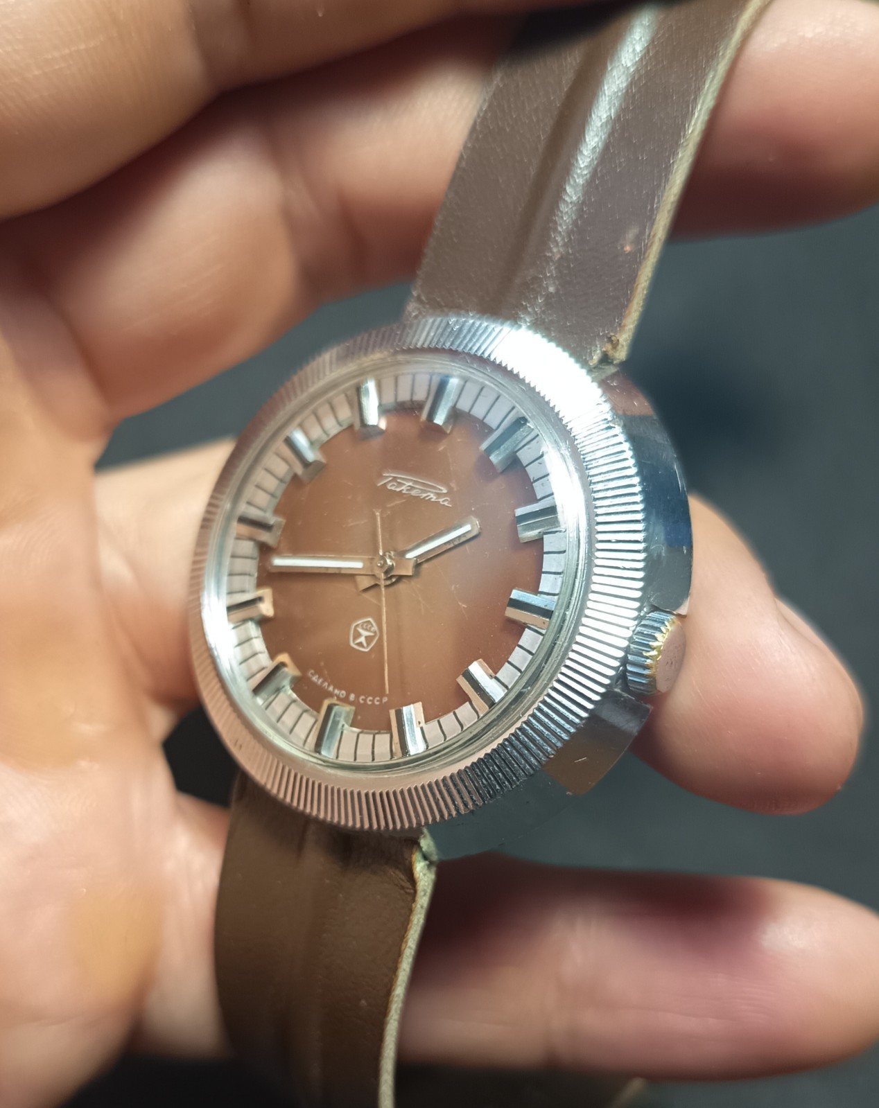 Vintage Men’s watch Raketa mechanical Soviet USSR