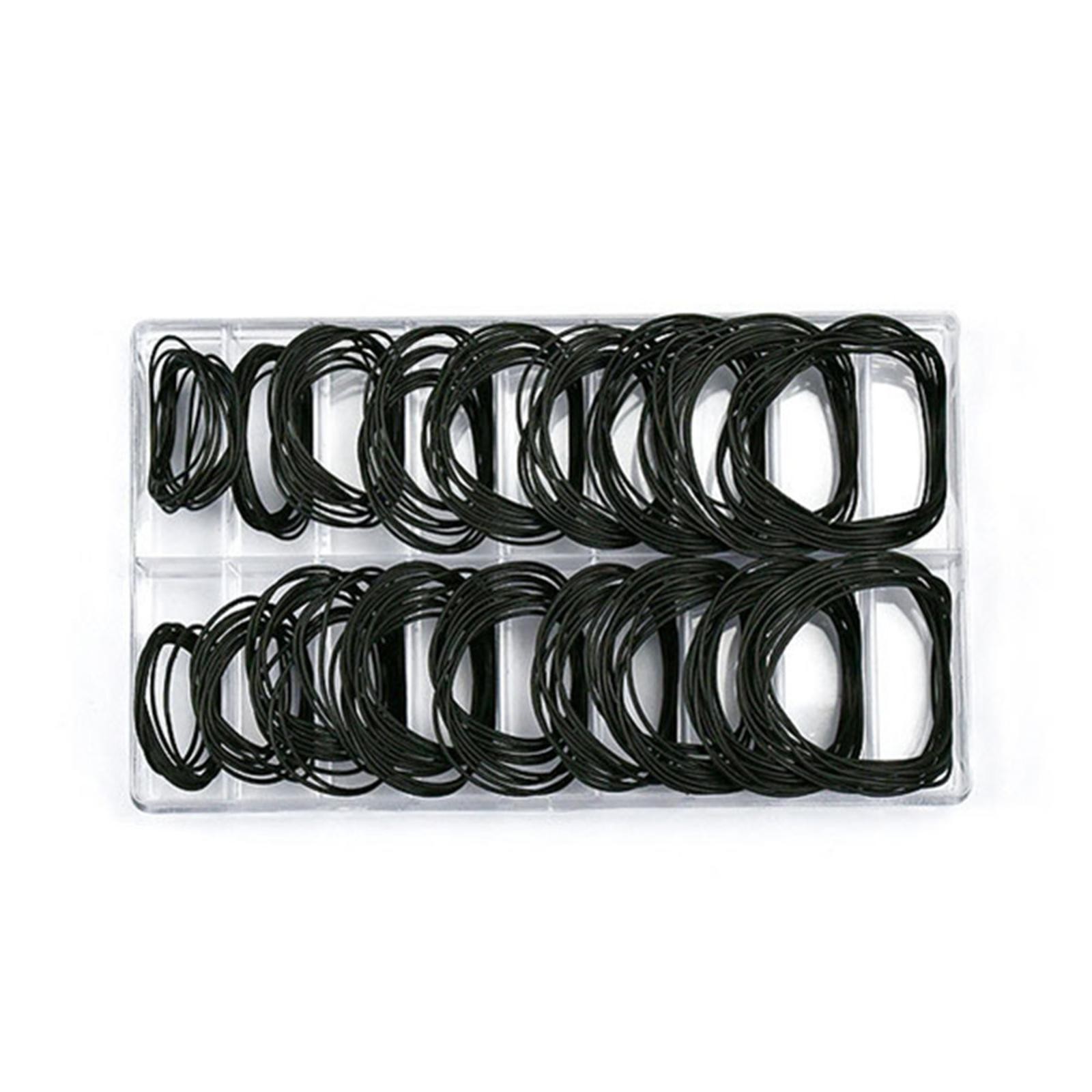 200Pcs Replacement Rubber 0.5mm 0.6mm O-ring watch washer waterproof Washer F