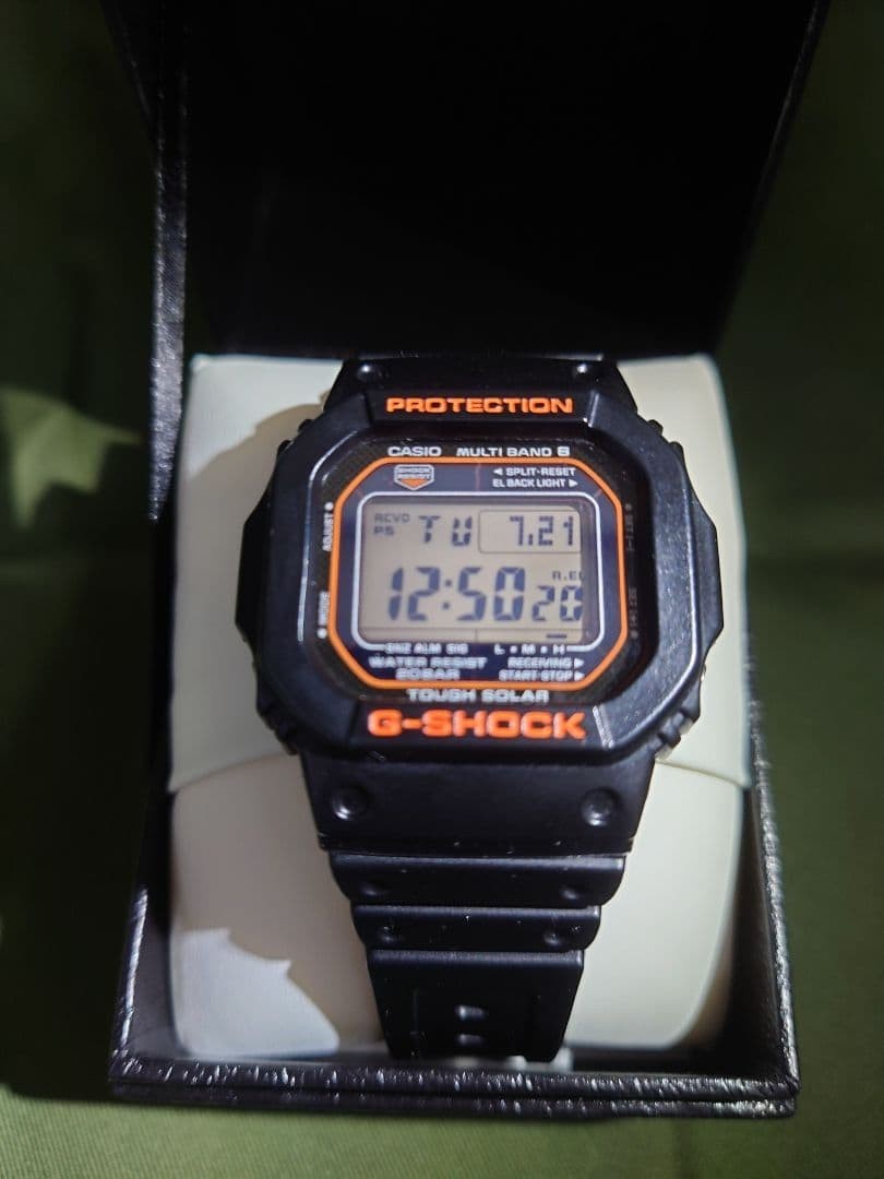 CASIO G-SHOCK GW-M5610R-1JF Tough Solar Radio Controlled Digital Watch