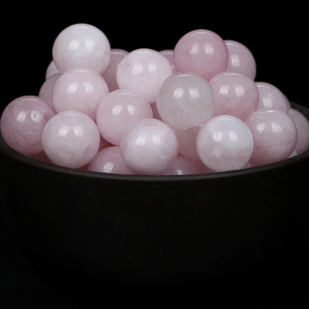 Natural Gemstone Round Spacer Loose Beads Jewelry Making 4mm 6mm 8mm 10mm 12mm