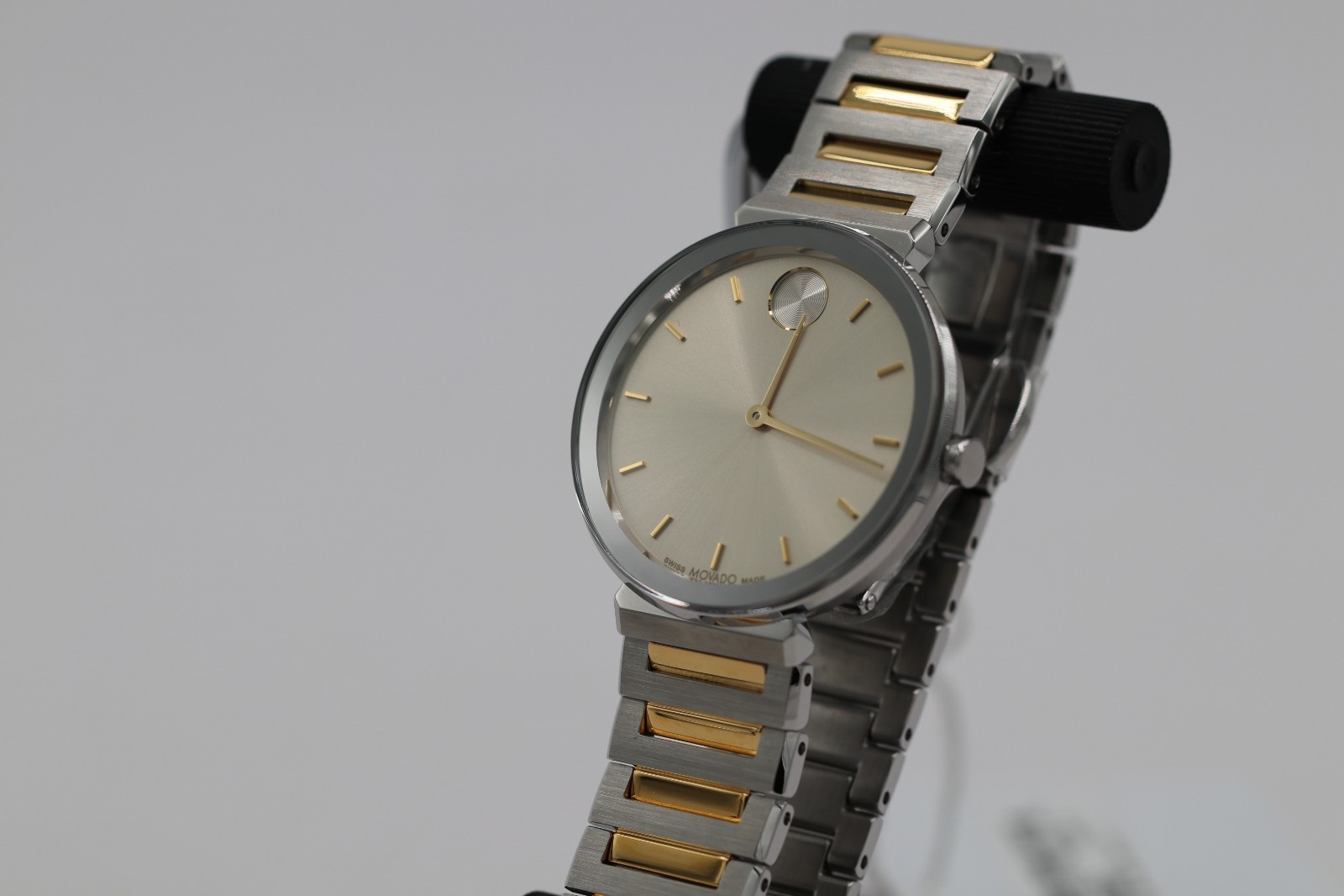 Movado BOLD Horizon 3601091 Taupe Dial Stainless Steel 34MM Ladies Watch