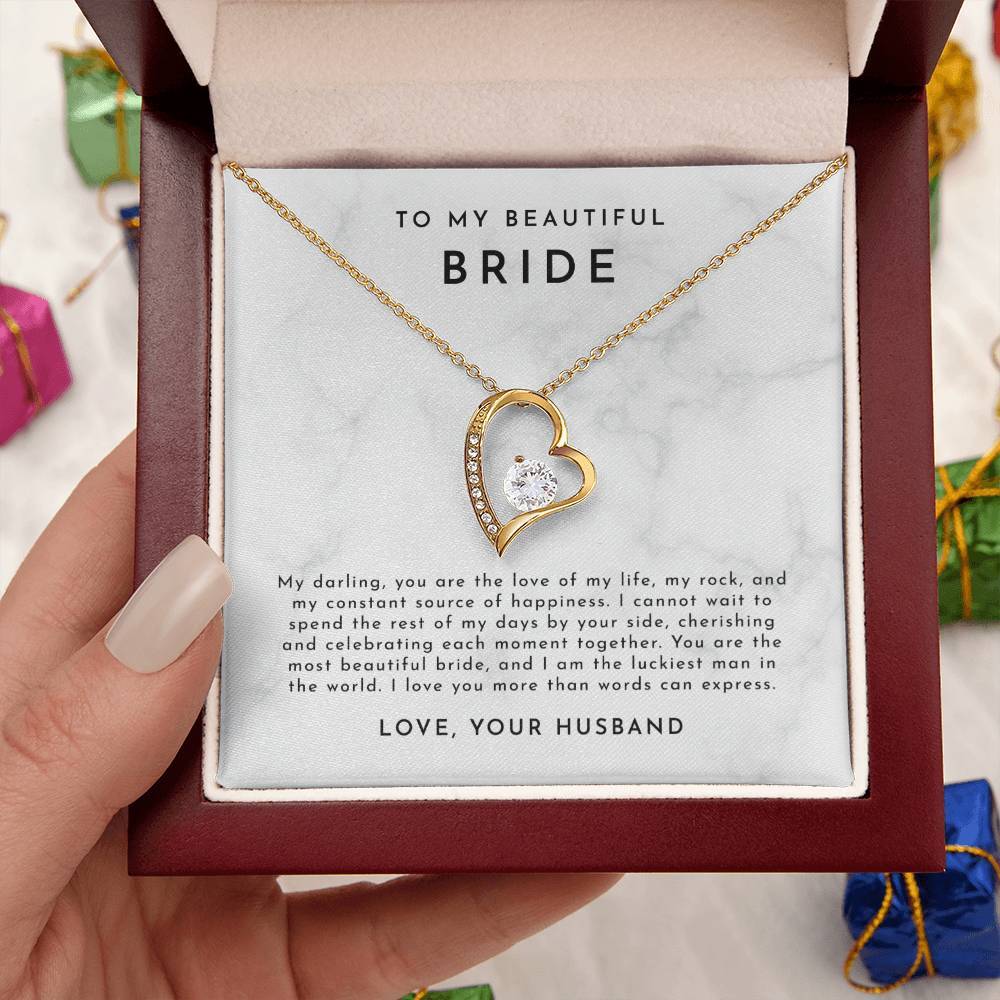 Bride Gift From Groom, Wedding Day Gift, Groom to Bride, Jewelry Gift from Groom