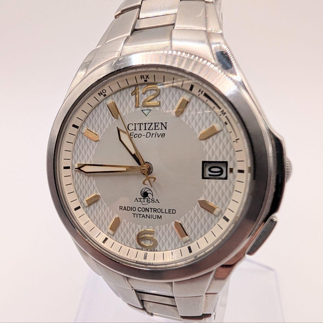 Citizen Attesa Eco-Drive H410-T003788 Radio Watch Used