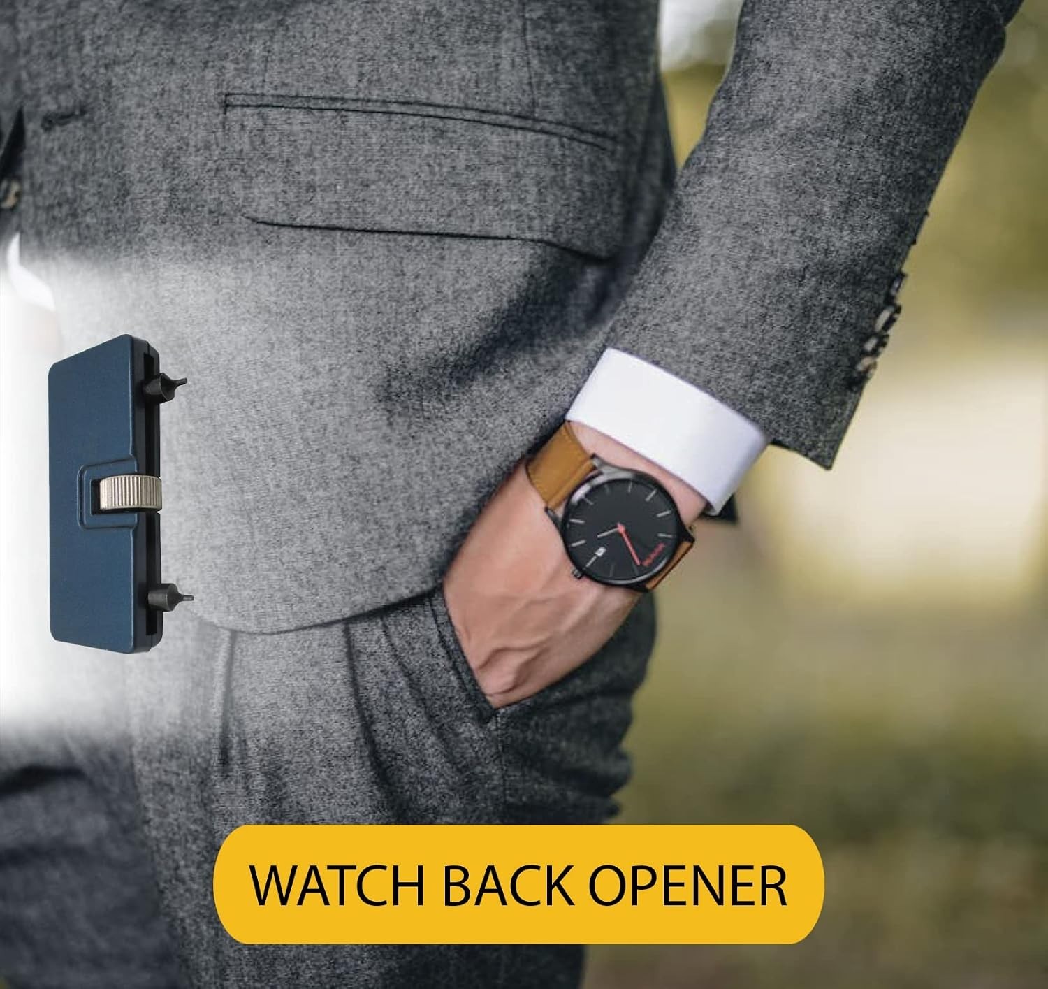Lightweight Watch Back Removal Tool – Ideal for Watchmakers & Enthusiasts