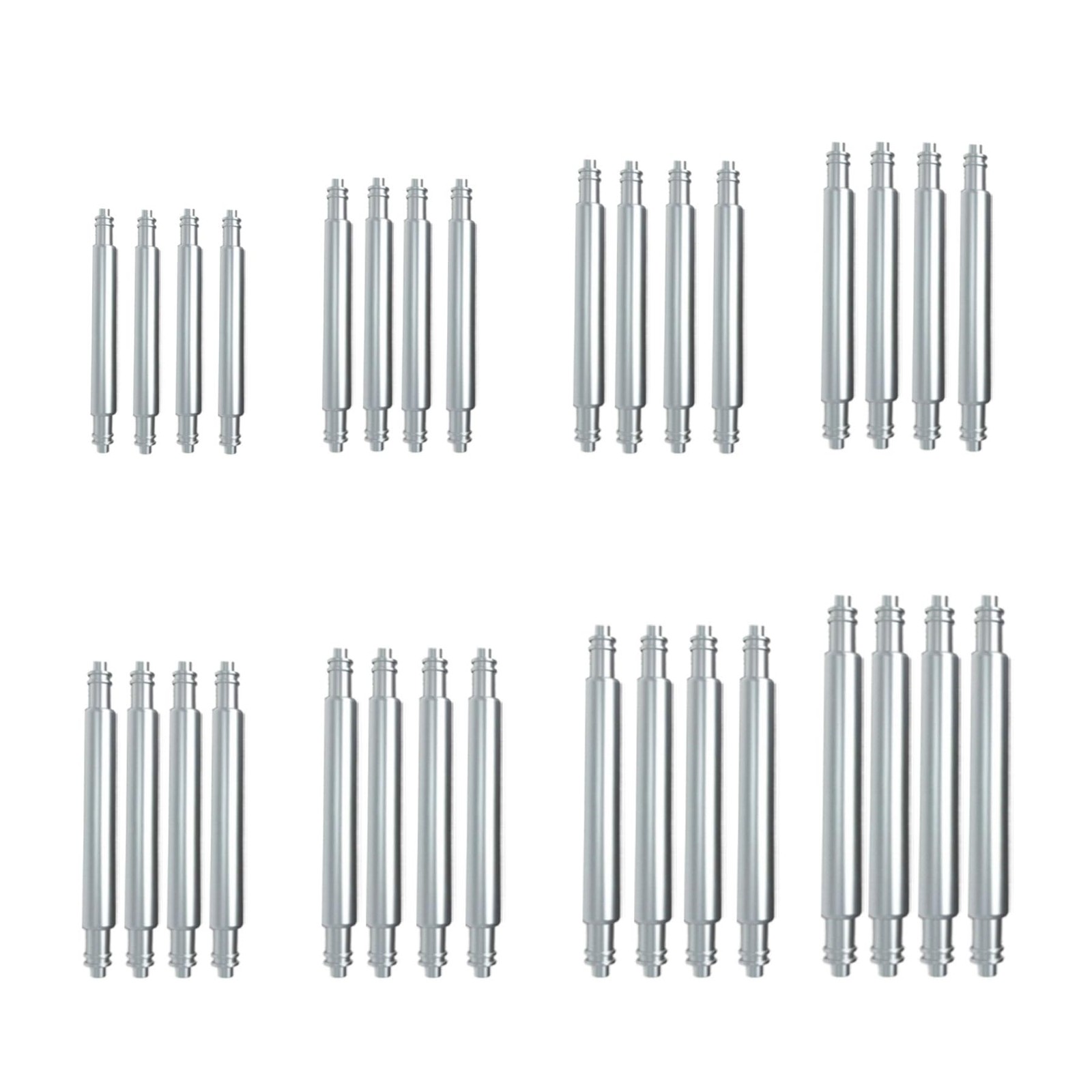 LDDAL Watch Band Pins，32pcs Thickness Heavy Duty Spring Bar 1.5mm/1.8mm 316L