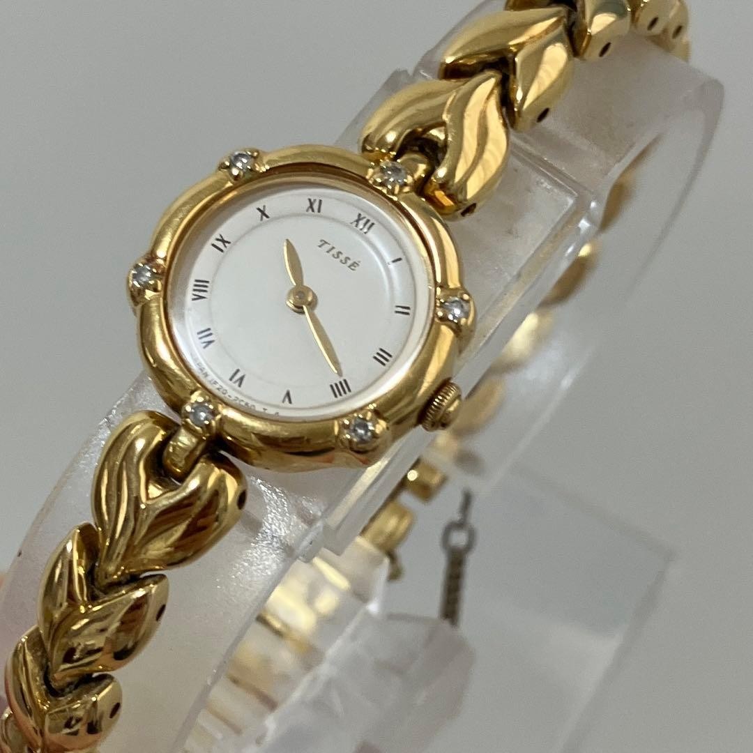 SEIKO TISSE Wristwatch Working 1F20 0H90 New Battery