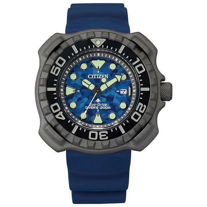 Watch CITIZEN Men’s Promaster BN0227 09L MARINE Series Eco Drive Divers New