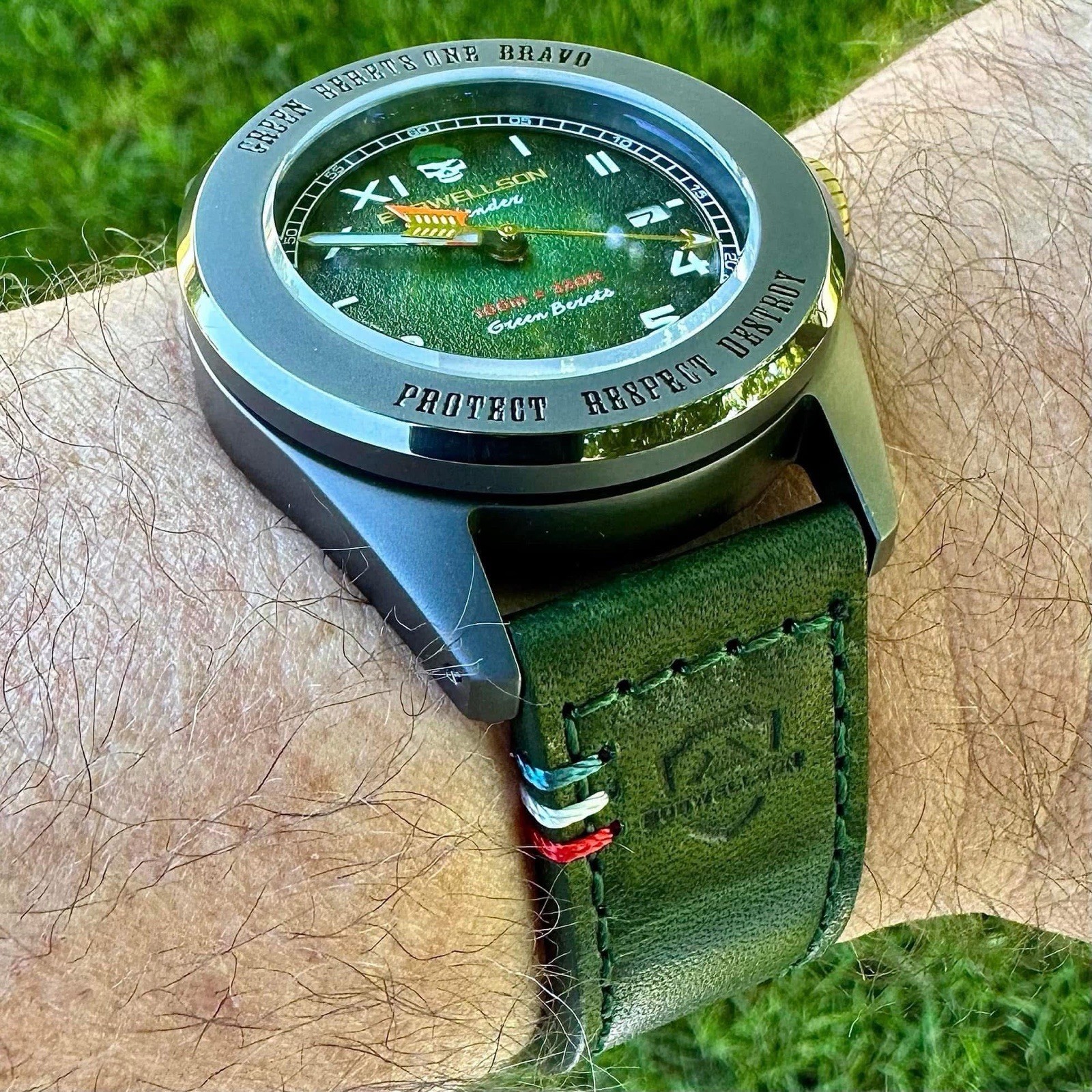 BobWellson Defender Green Berets One Bravo Limited Edition