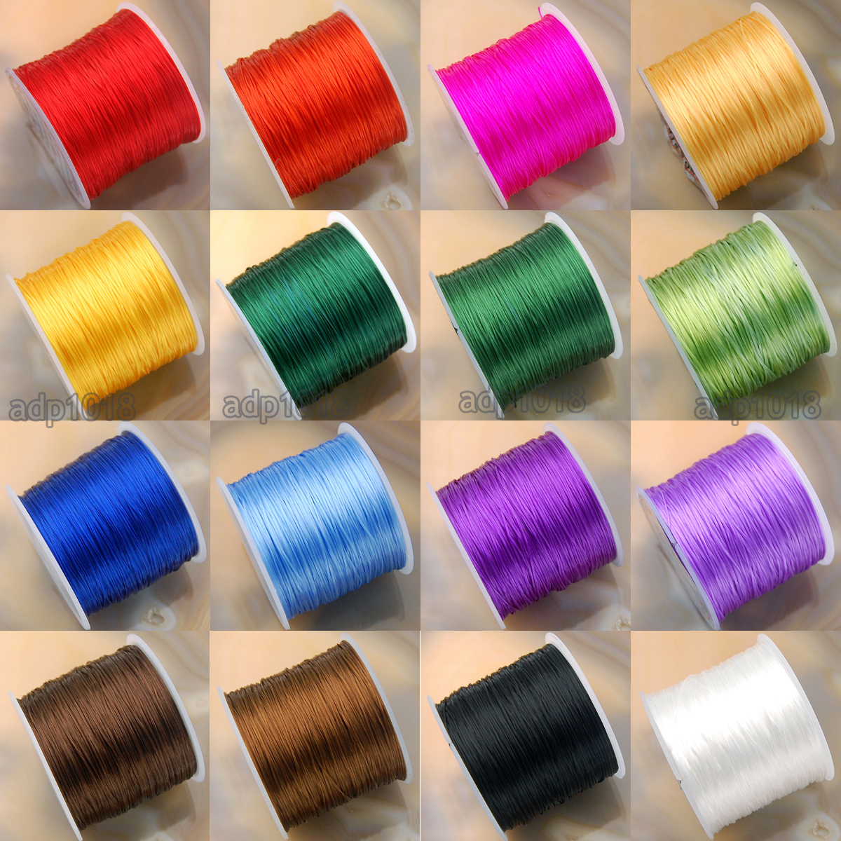 65 Yard Strong Stretchy Elastic String Thread For Diy Bracelet OR Necklace