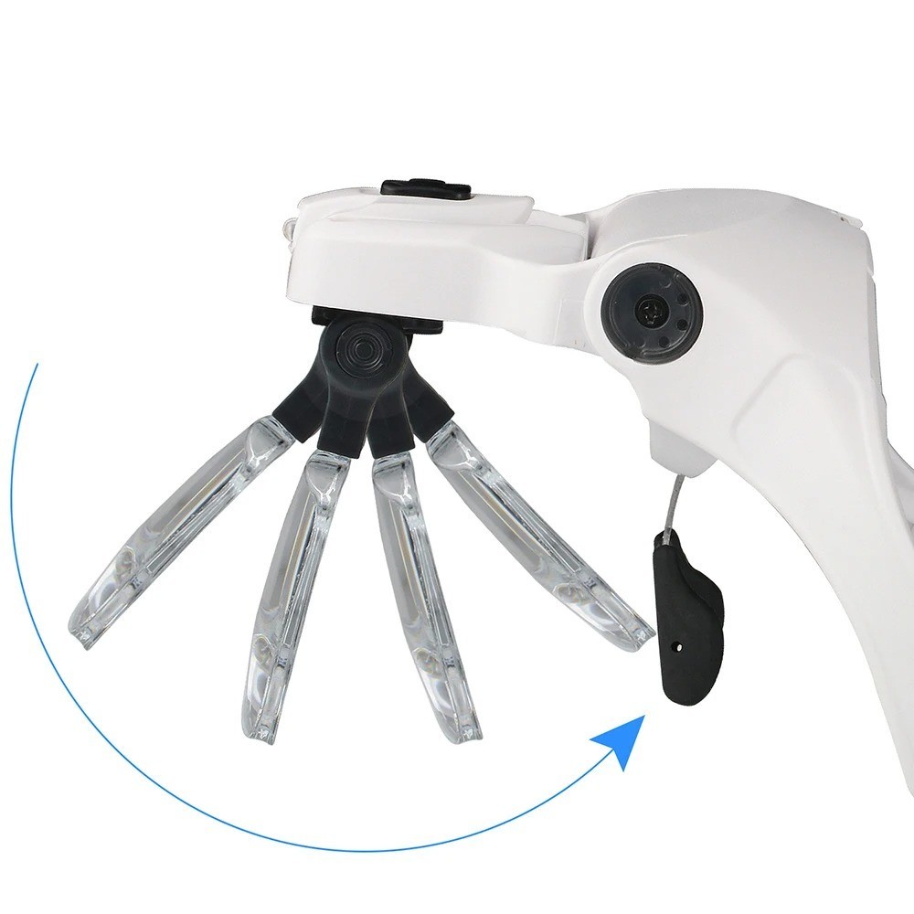 Magnifying Glasses Reading Illuminated Loupe Magnifier 1.0X 1.5X 2.0X 2.5X 3.5X