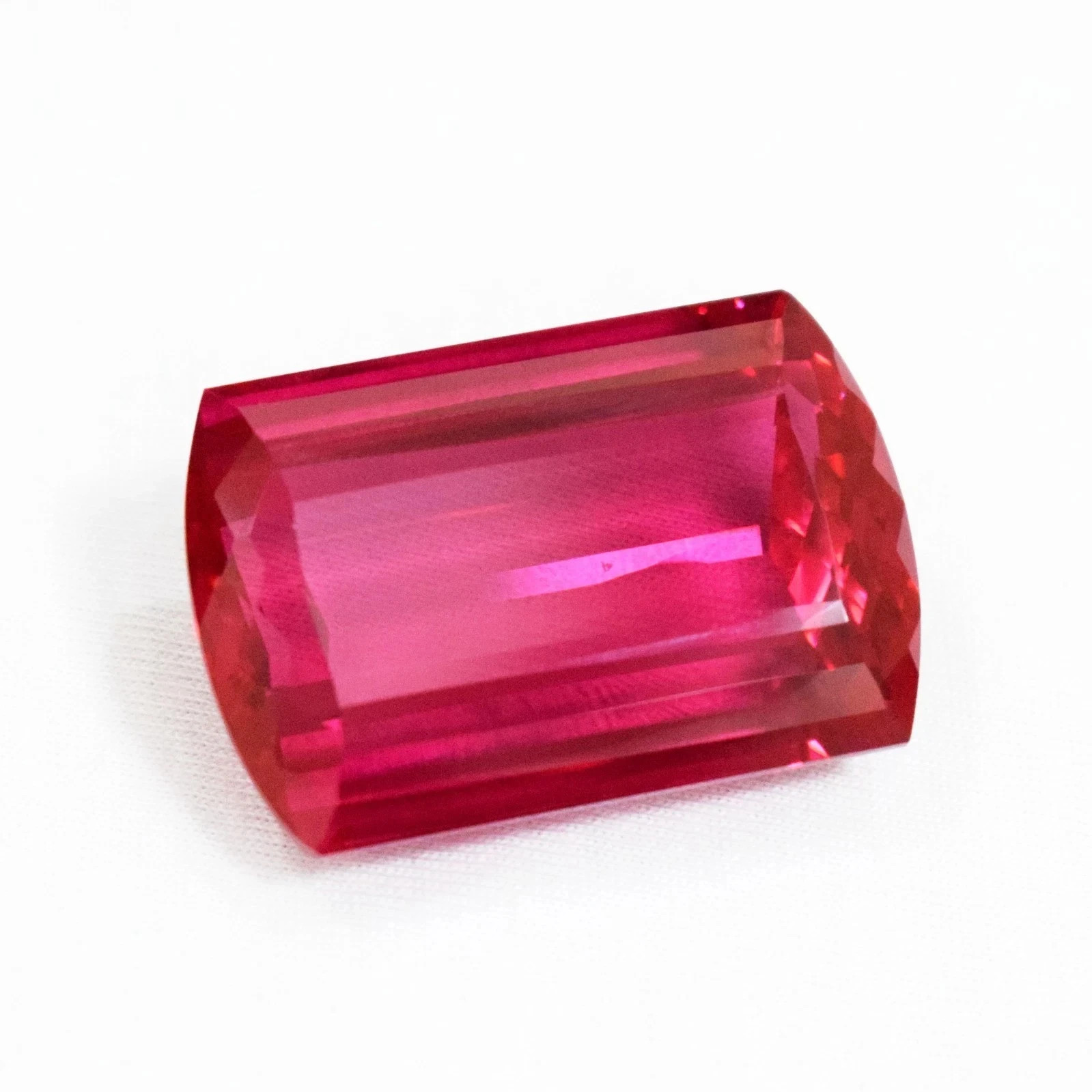 147 Carat Huge Reddish Pink Natural Ruby Fancy Cut Certified Loose Gemstone