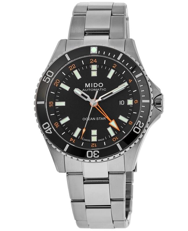 New Mido Ocean Star GMT Black Dial Steel Men’s Watch M026.629.11.051.01