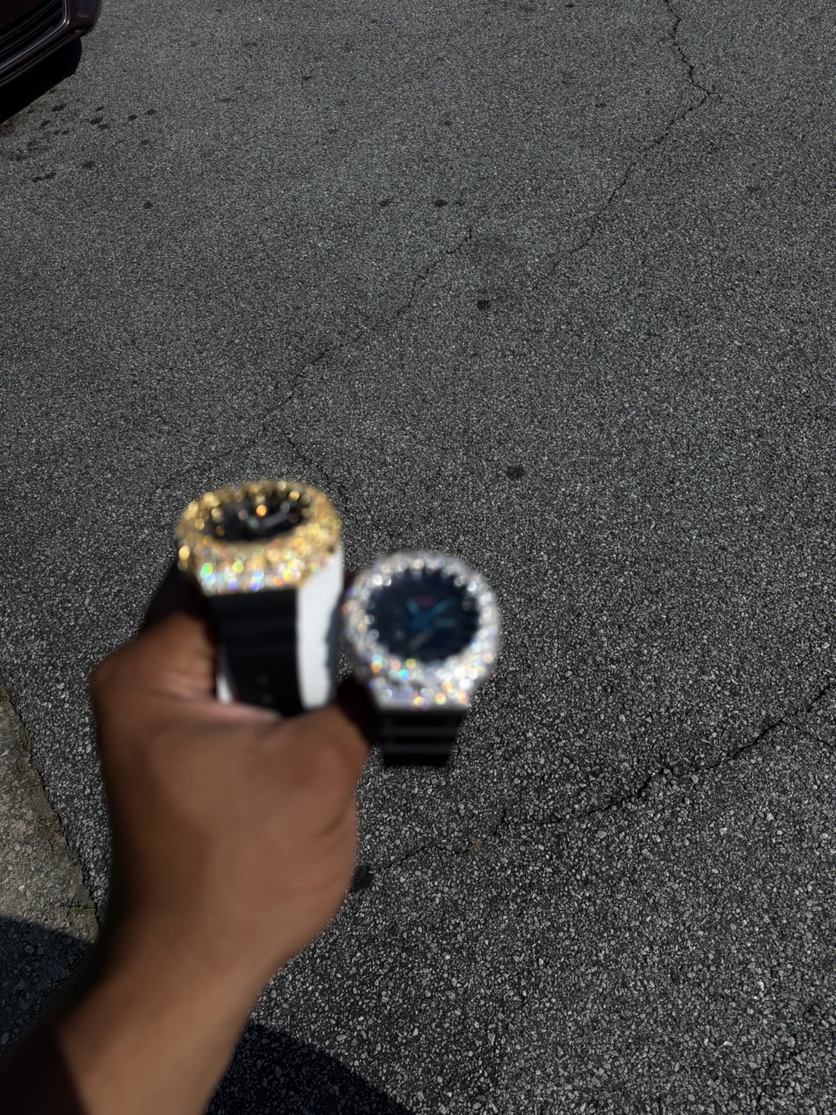 G-SHOCK Unisex Adults Watch Lot with Boxes, Multiple Watches, Iced Bezels