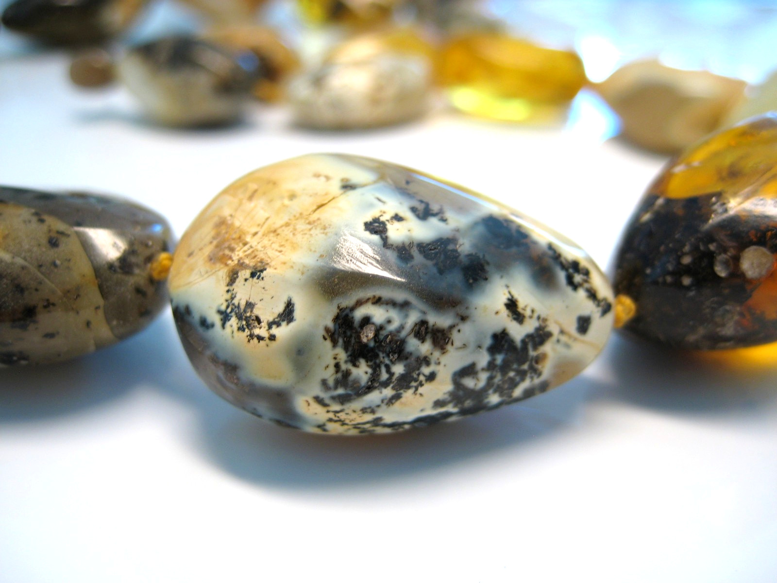 Genuine Huge Massive Amber Baltic Amber Necklace 76.2 grams 22.5 in !!!