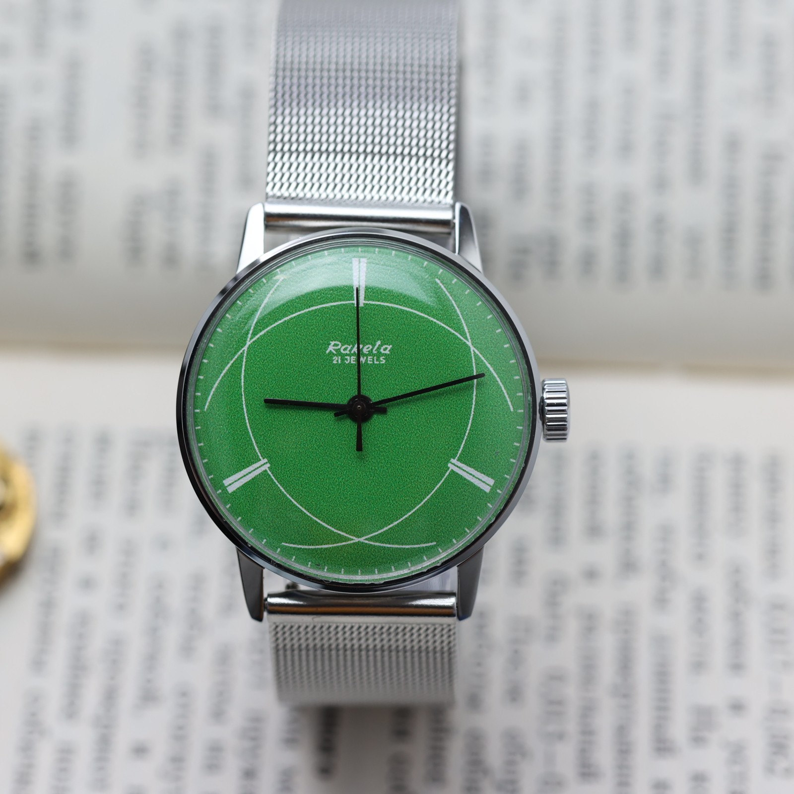 Raketa Atom Watch Mens Wrist watch USSR Serviced Gift For Men