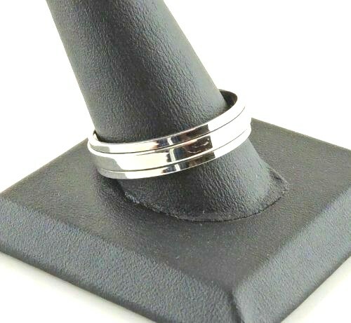 Sterling Silver Smooth Spinner Band Ring – Free Gift Pakaging