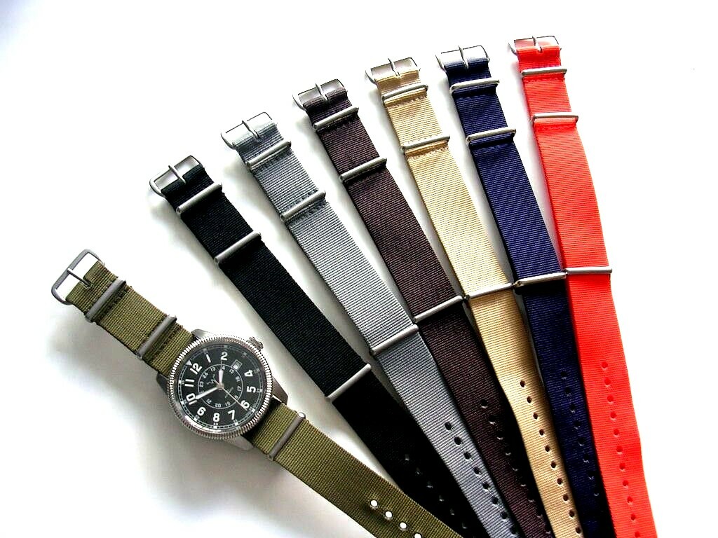 NATO ® Ballistic Nylon MoD RAF military G10 watchband Sport strap Bond IW SUISSE