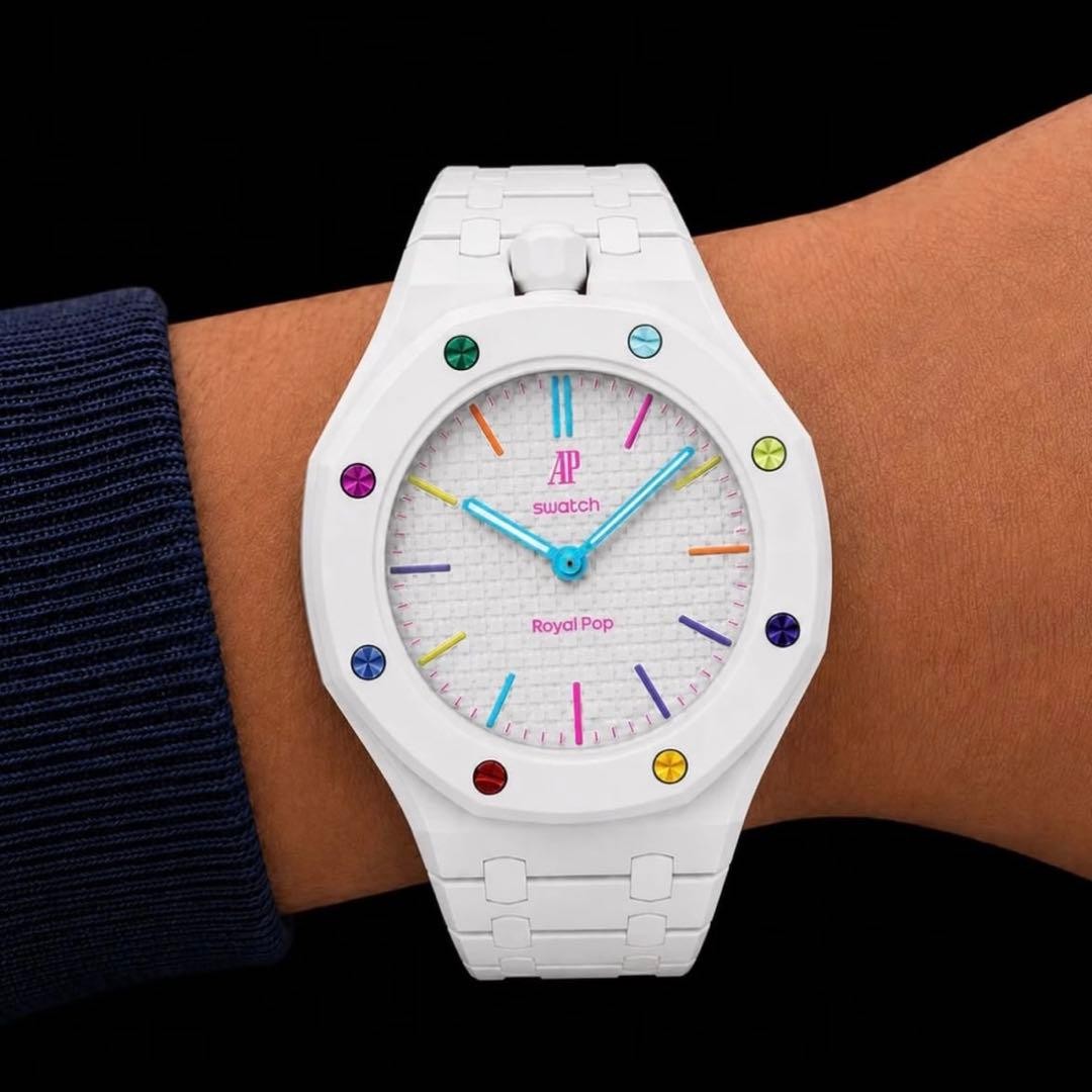 Used Swatch x Audemars Piguet Royal Pop belt band frame type