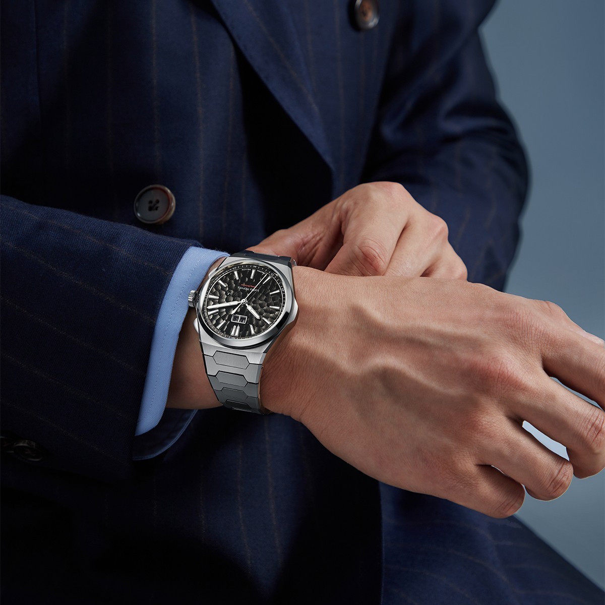 Lucky Harvey Hammered Dial Chiming Automatic Watch Limited Edition 300pcs