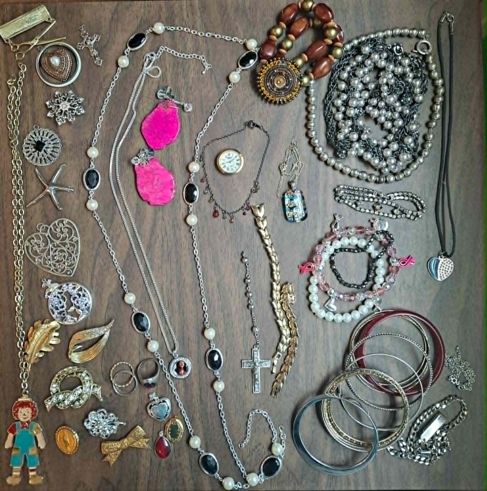 Large Broken Costume Jewelry Craft Supply Lot