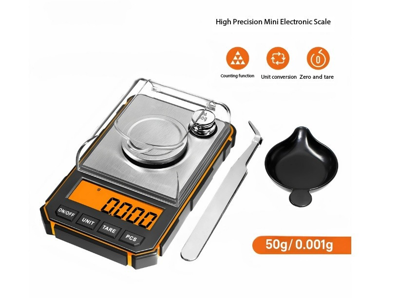 Brifit Electronic Digital Scale 0.001g/50gMini Scale Precision Professional