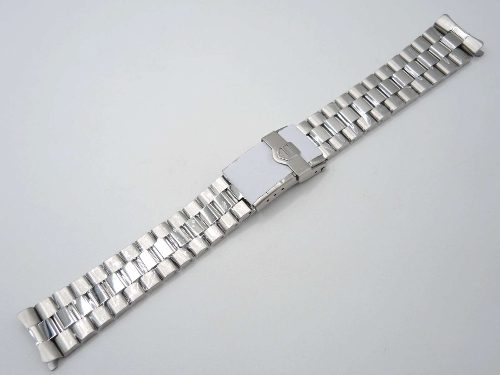 NEW 20MM STAINLESS GLOSSY FINISH MIDDLE LINK BRACELET TAGHEUER 2000 WK1113 WATCH