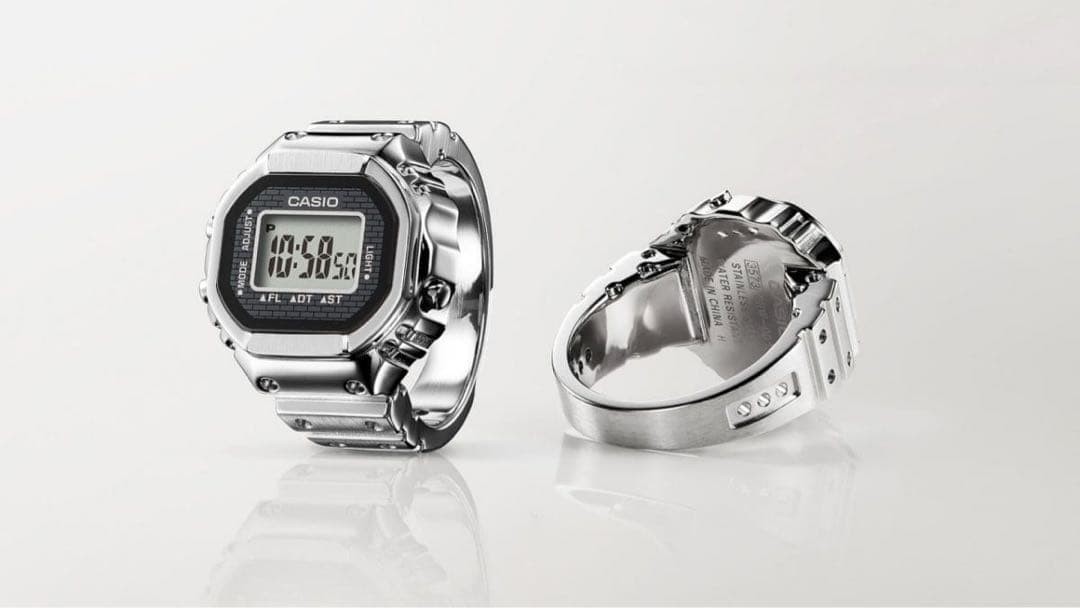 Brand New CASIO CRW 001 1JR Ring Watch
