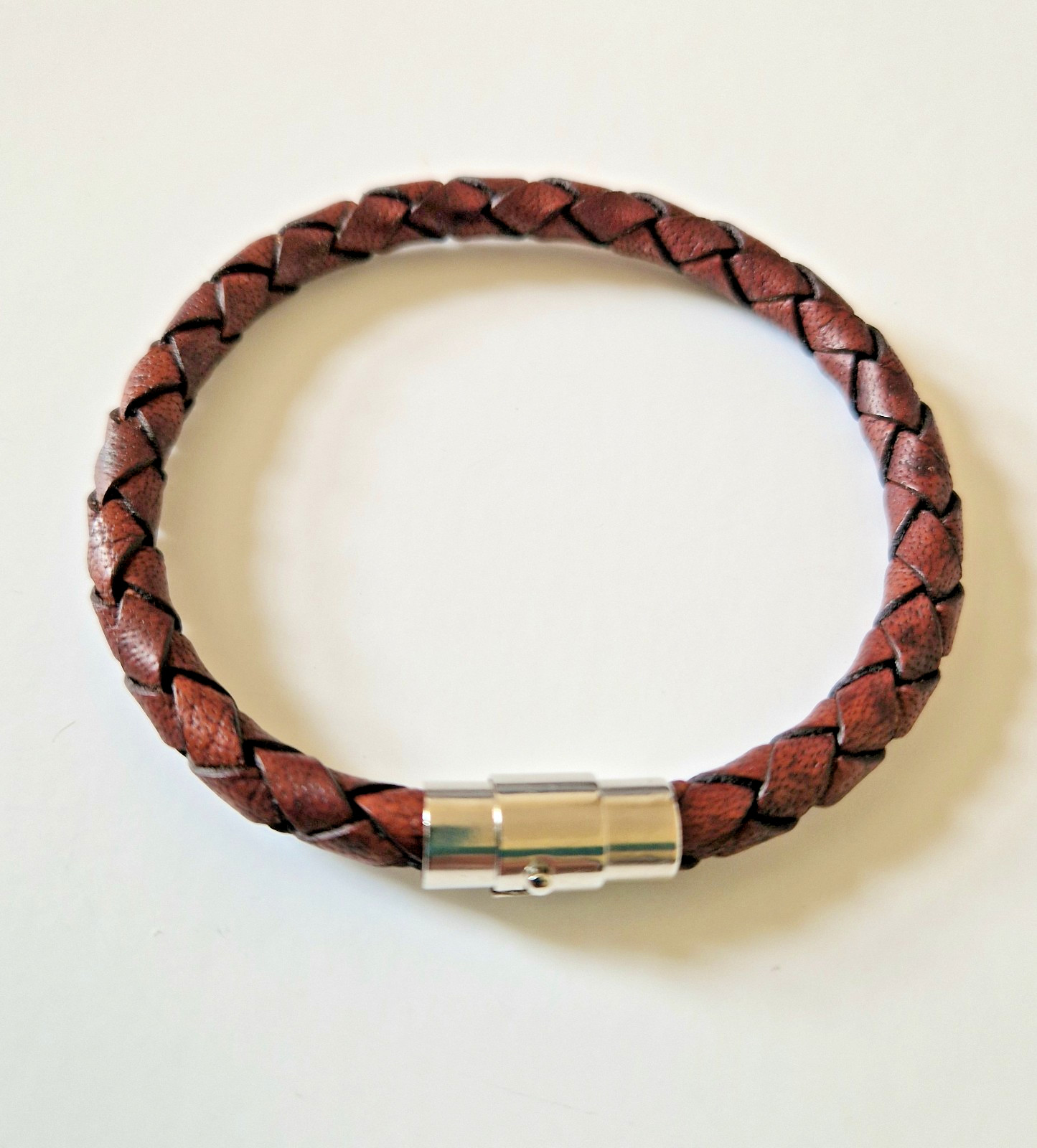 Genuine leather 18cm bracelet in a choice of different colours, handmade, gift