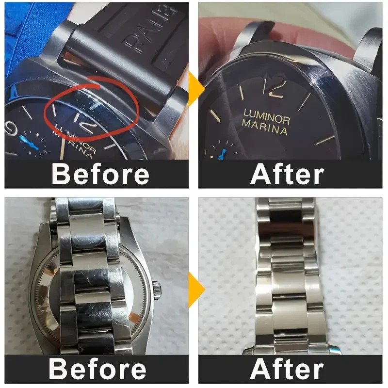 Watch Polishing Paste: Strap/Screen Scratch Removal, Metal Frame Renewal, Shine