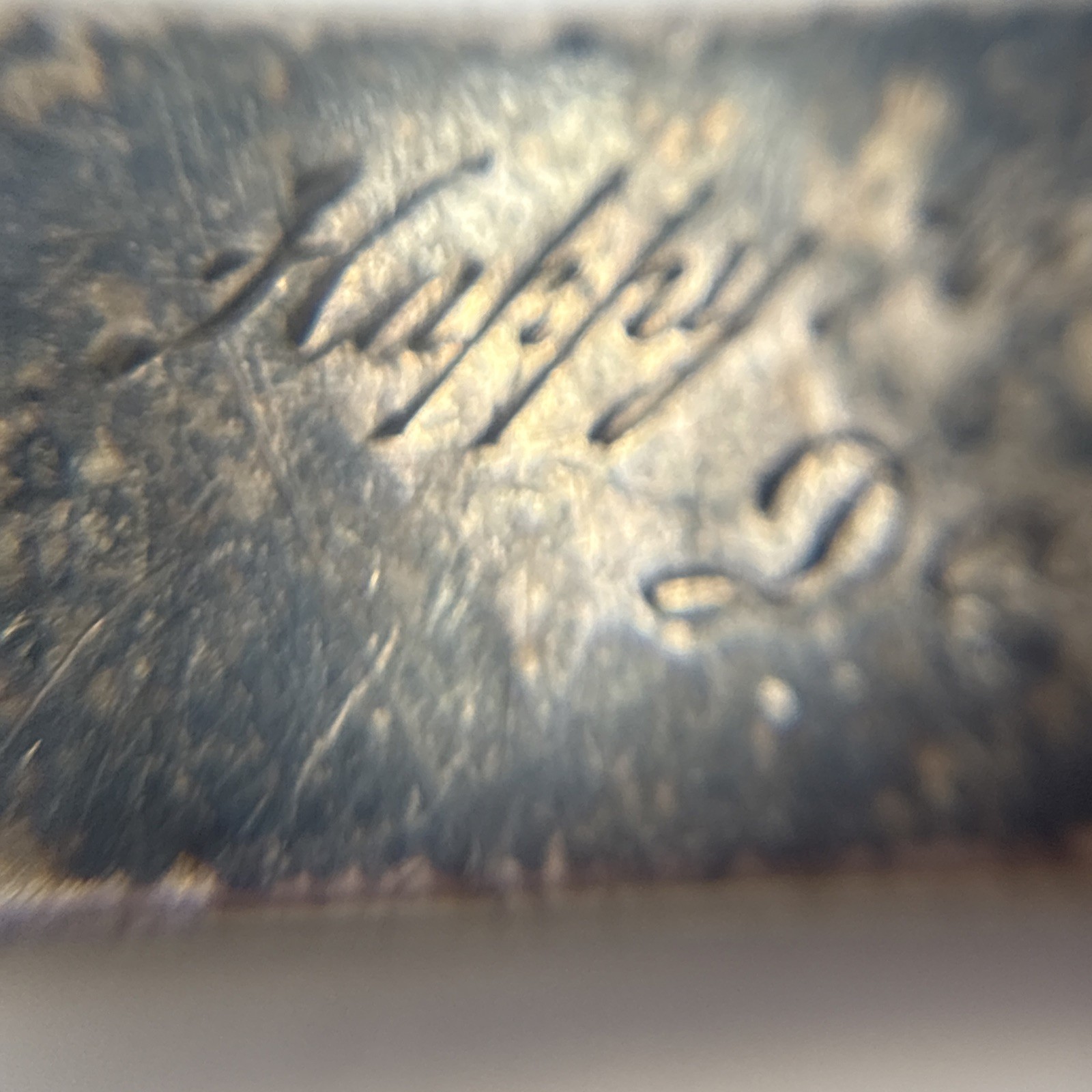 WW1 WW2 Dog Tag ID Identification Bracelet William J Schaefer 1943 Vintage 87D42