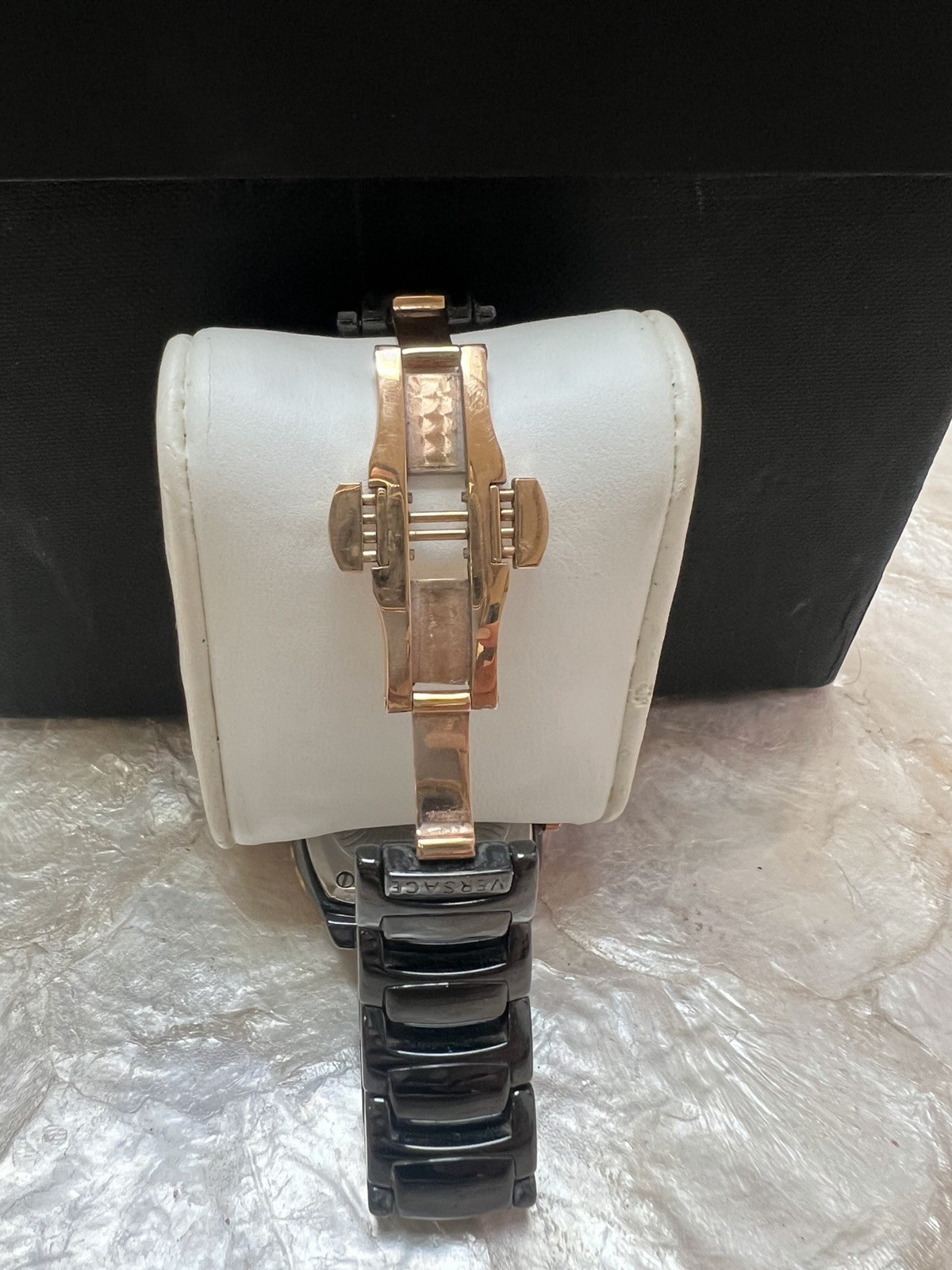 Versace Medusa Ceramic Diamond Automatic Watch 01AC9