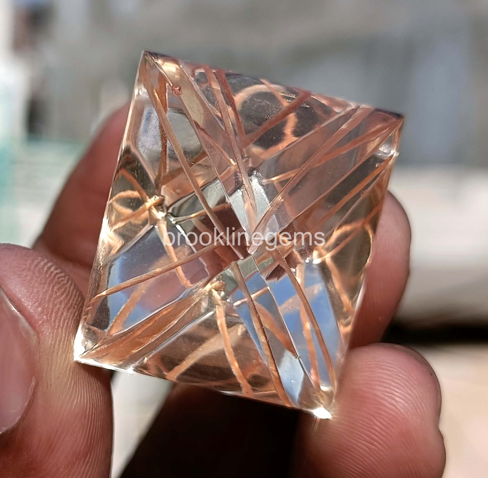 Lab Grown 29Ct Certified D-Color Raw-Diamond CVD Loose Colorless k