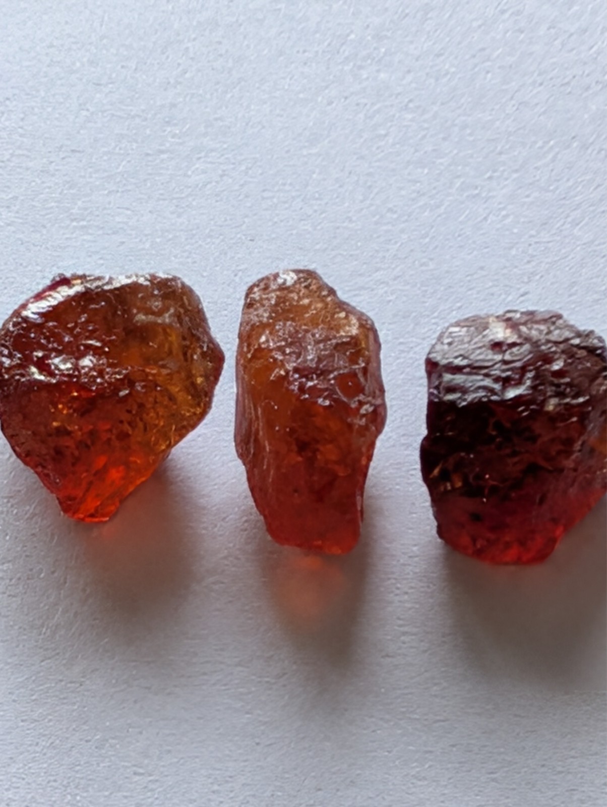 USA seller 15.14 ct IF – Eye clean Hessonite garnet facet rough gemstone