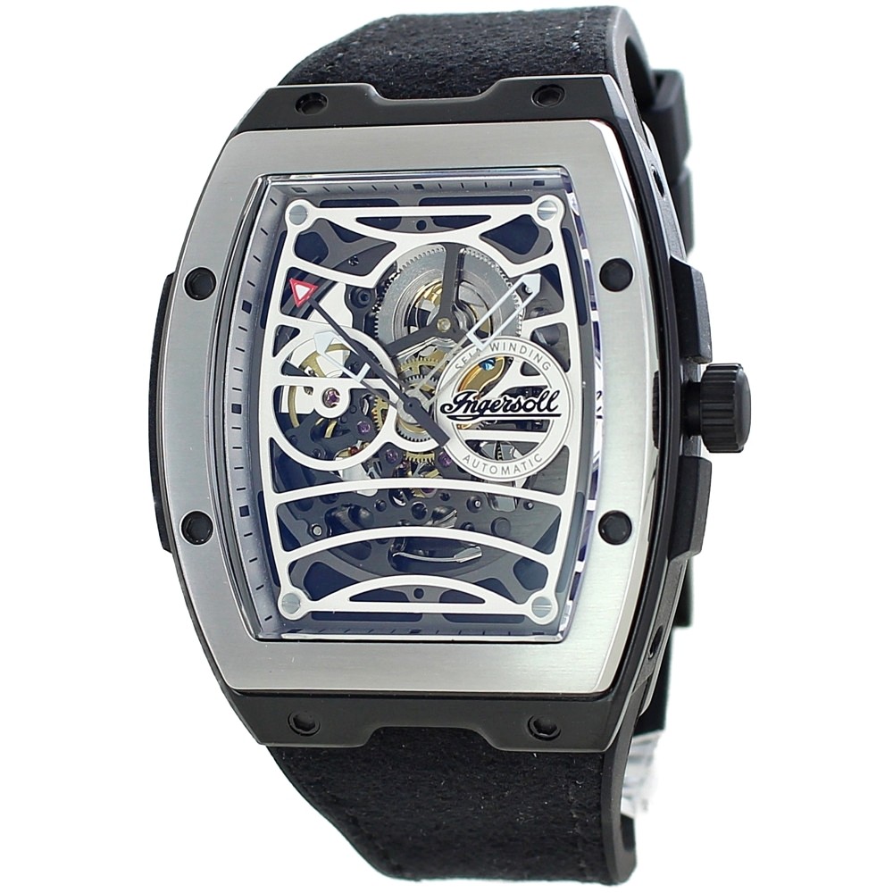 [B1Y] Ingersoll Automatic Watch Leather Strap Men’s Wristwatch [y3m]