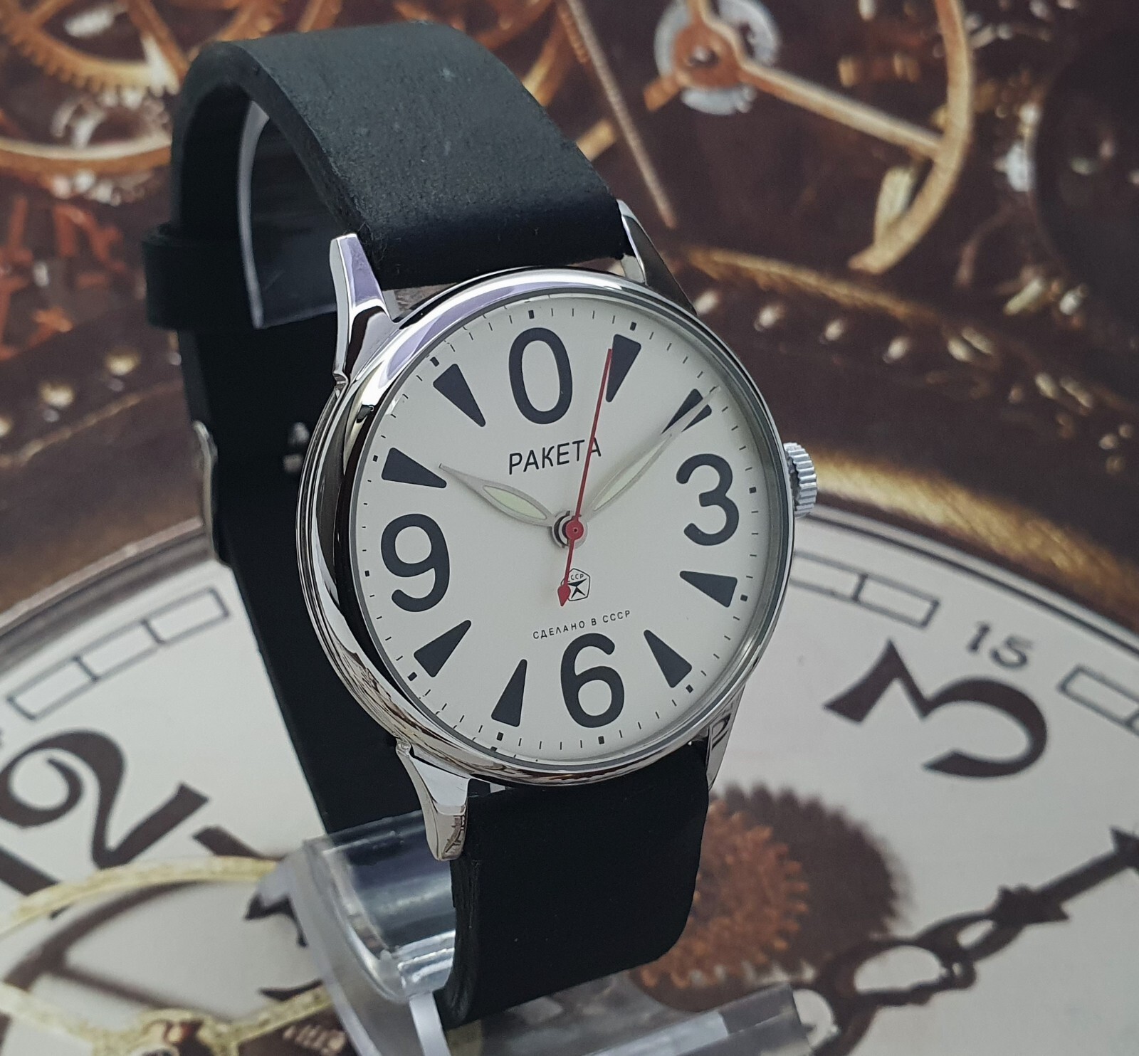 RAKETA Big Zero Men’s watch Dress Watch Vintage Mechanism 2609.HA USSR