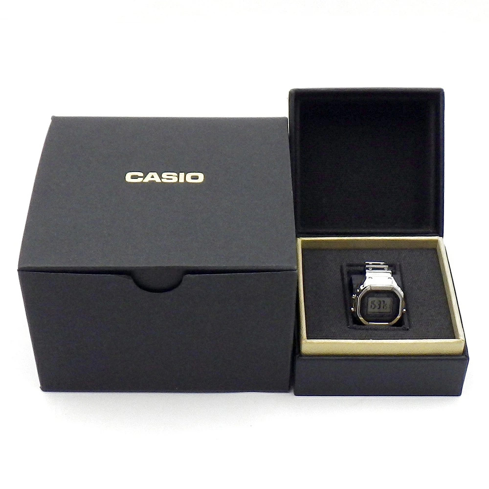 CASIO CRW 001 1JR RING WATCH 50th Anniversary Model Full Metal Quartz Digital Si